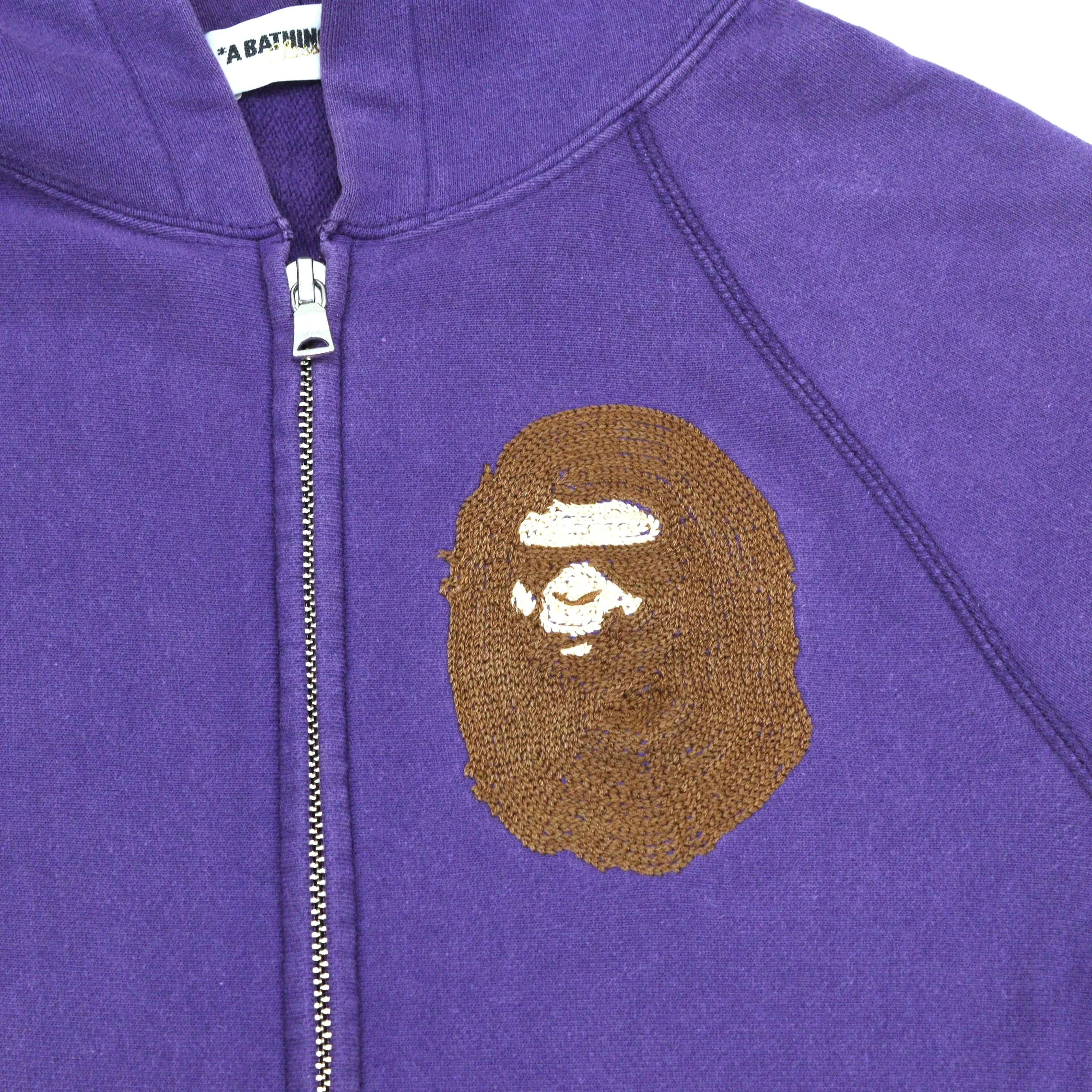 A Bathing Ape Purple Sweatshirt