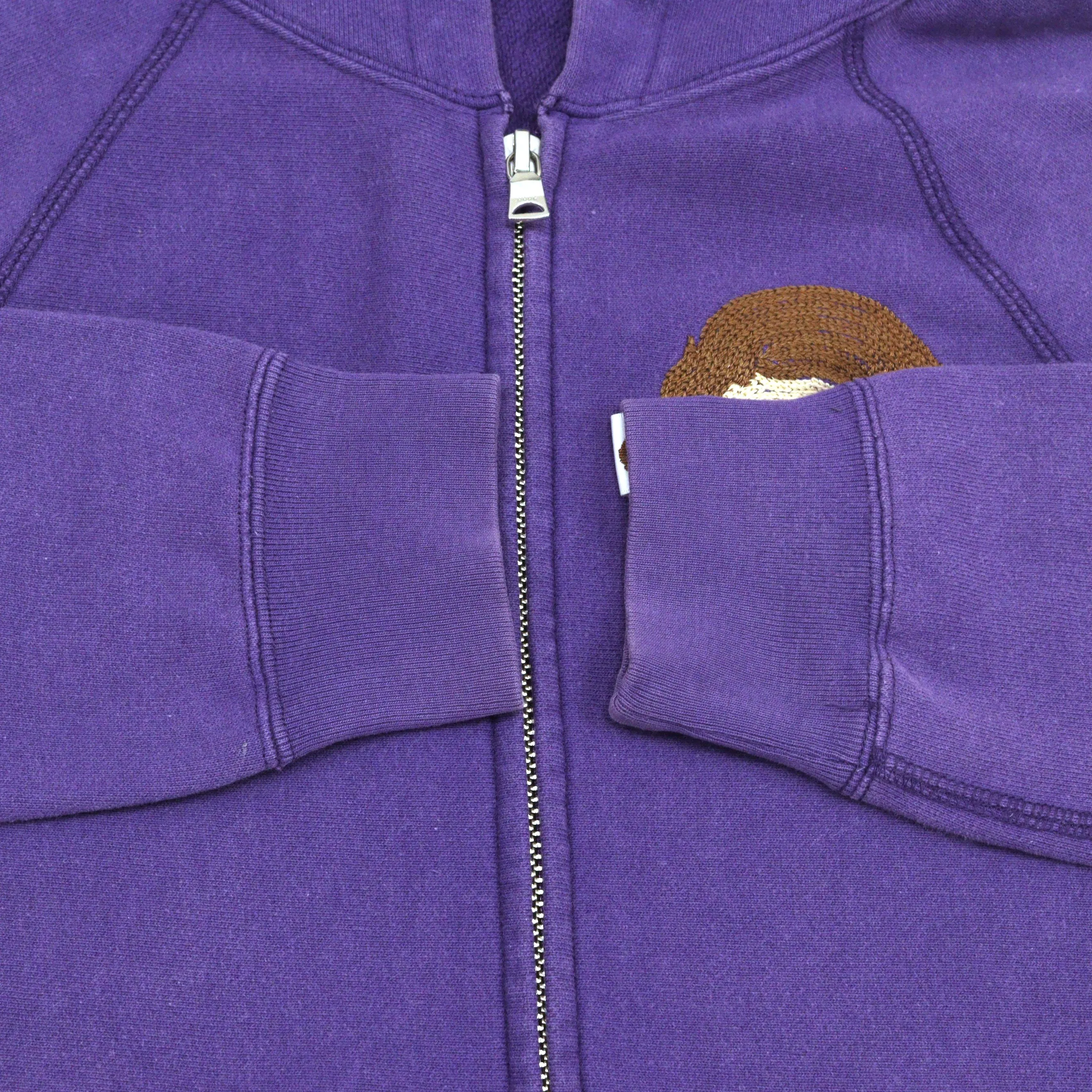 A Bathing Ape Purple Sweatshirt