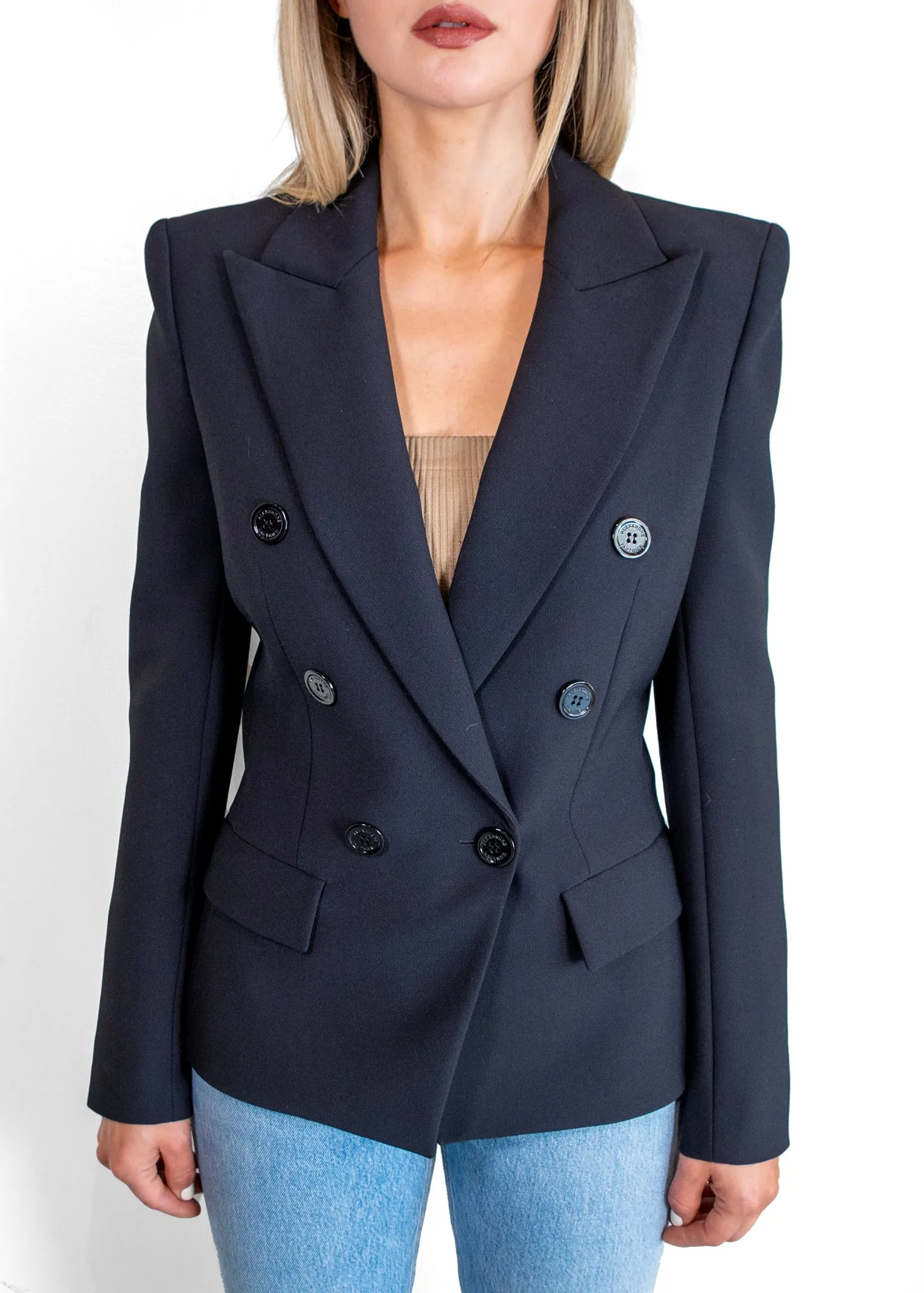 Alexandre Vauthier Double-Breasted Wool Blazer