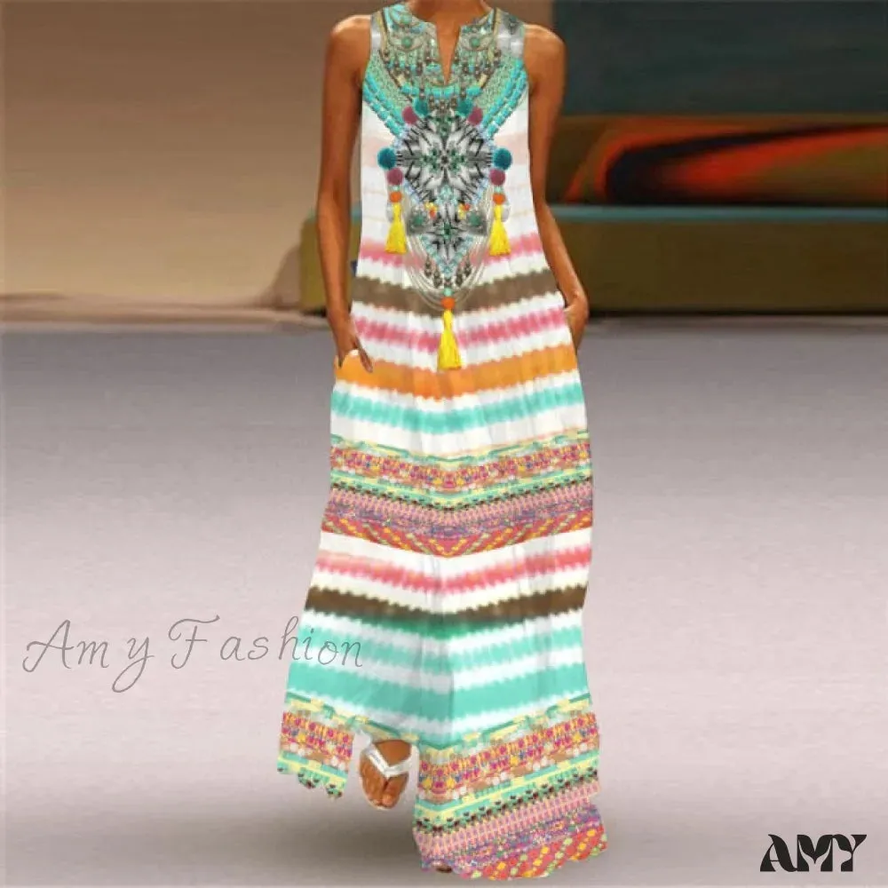 Amy Fashion - Casual Sexy Boho Beach Dresses