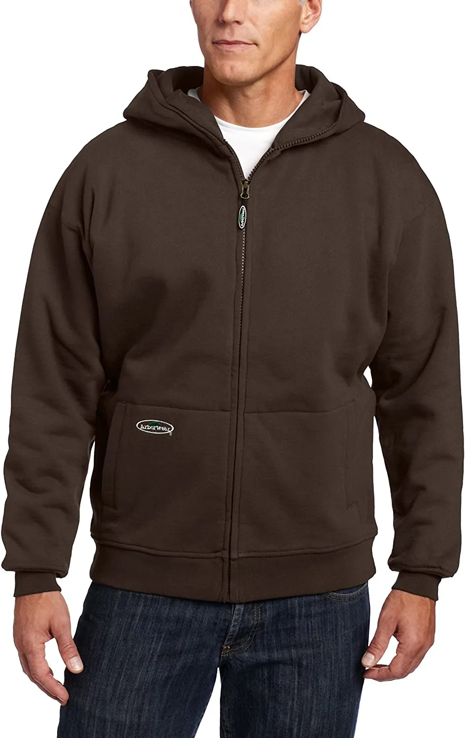 Arborwear Men's Double Thick Full Zip Sweatshirt