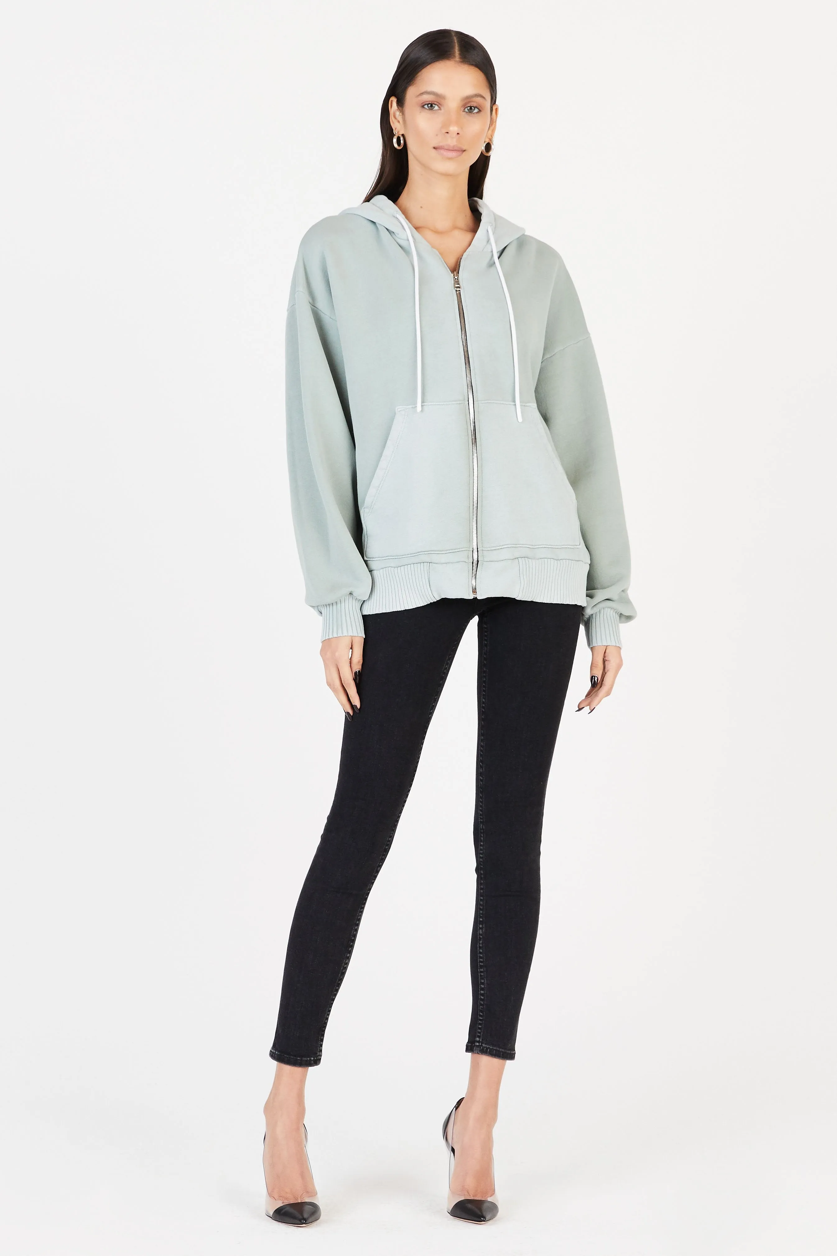 Brooklyn Oversized Zip Hoodie