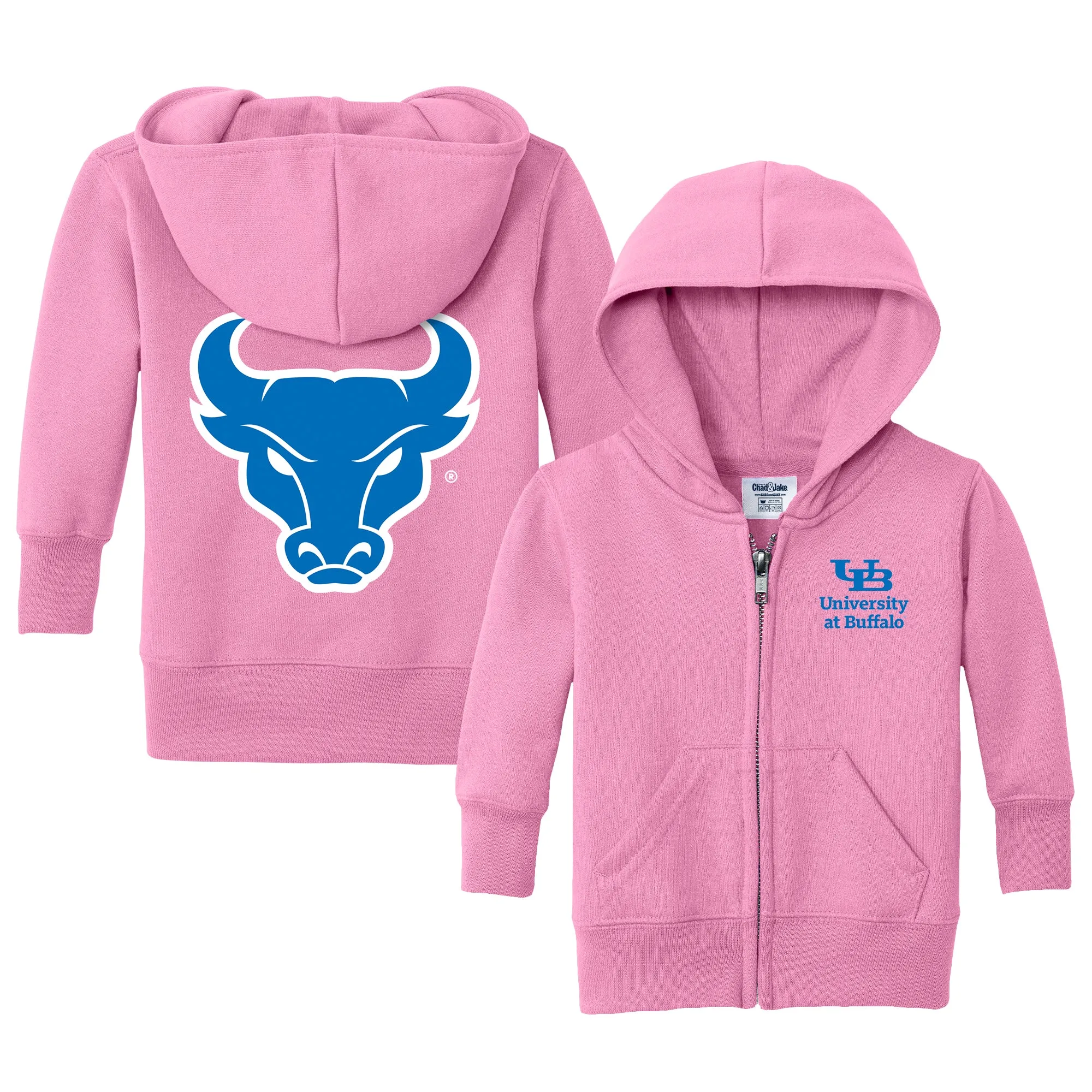 Buffalo Bulls Logo Infant Full-Zip Sweatshirt