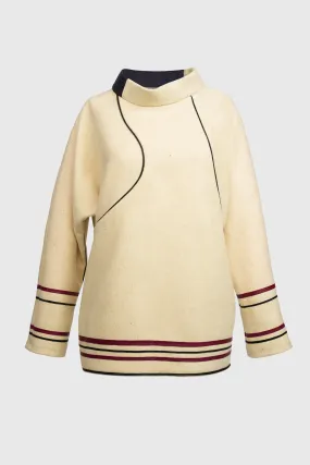 Butter White Lines Sweatshirt