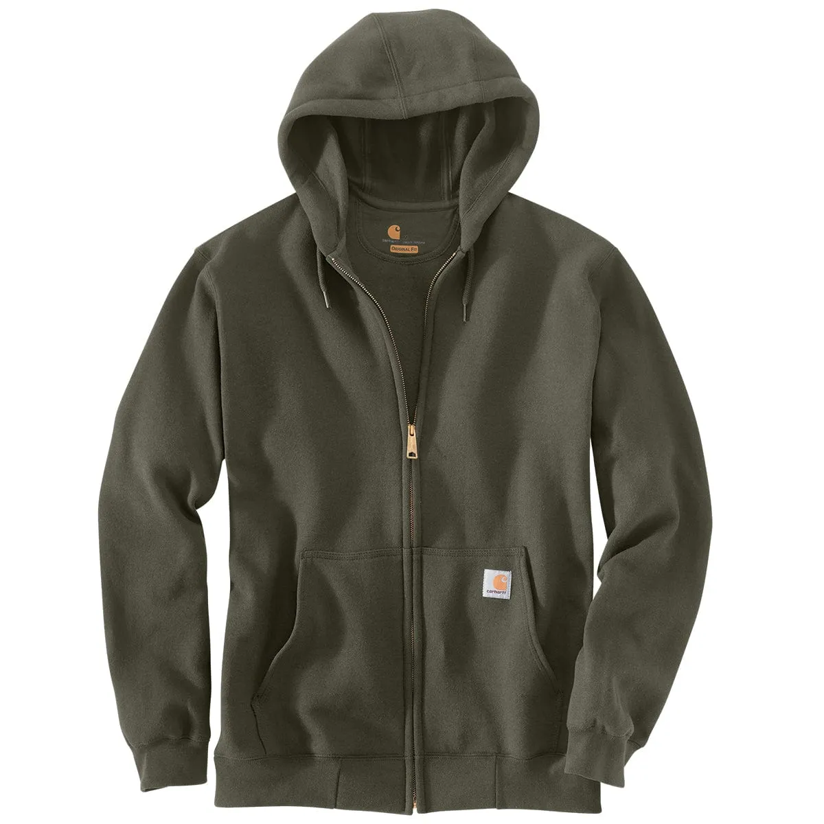 Carhartt K122 Zip-Front Hooded Sweatshirt