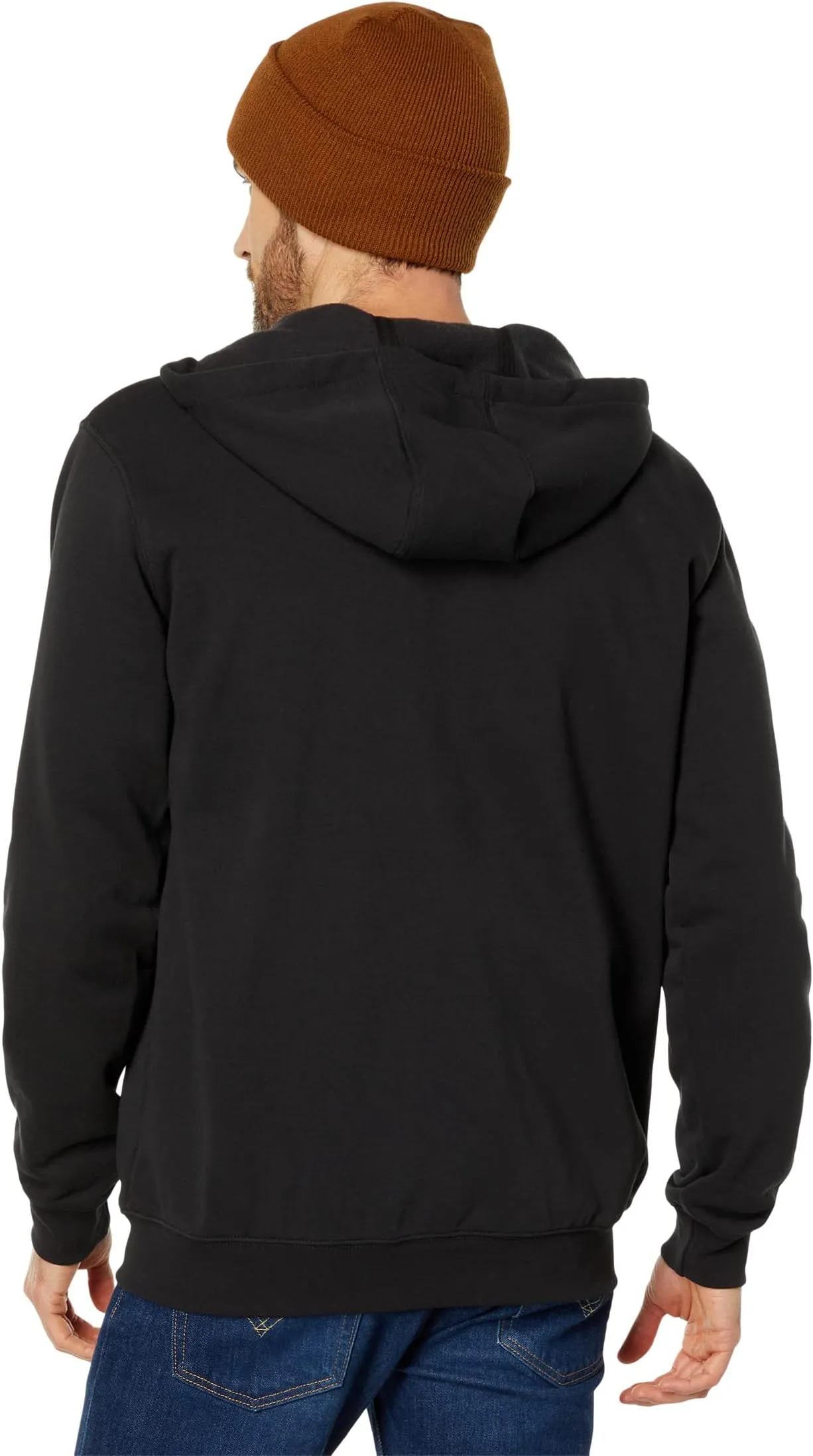 Carhartt MW Front Zip Hoodie, Black