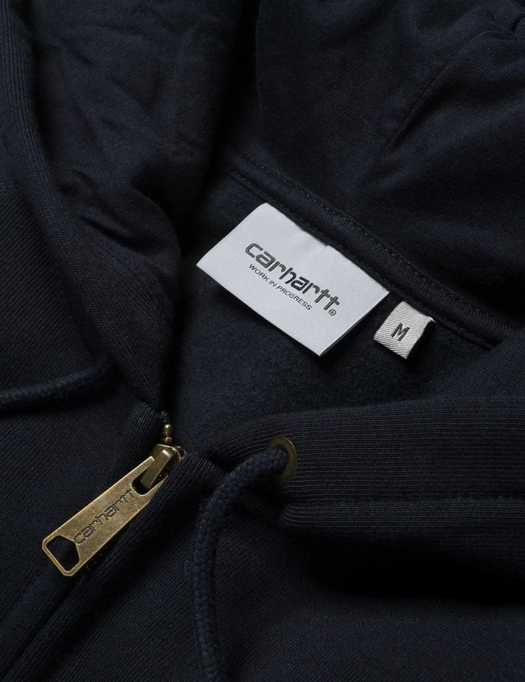 Carhartt-WIP Chase Hooded Zip Jacket - Dark Navy Blue