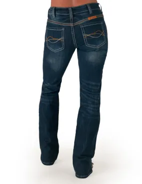 Cowgirl Tuff Conqueror Mid Rise Jean - Conqueror