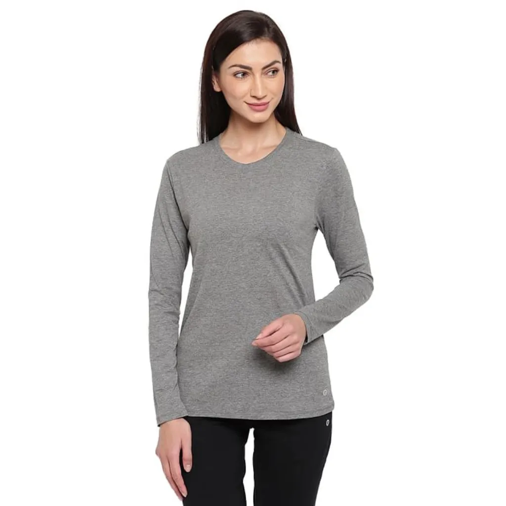 ENAMOR-E057 ESSENTIALS COTTON LONG SLEEVE CREW TEE