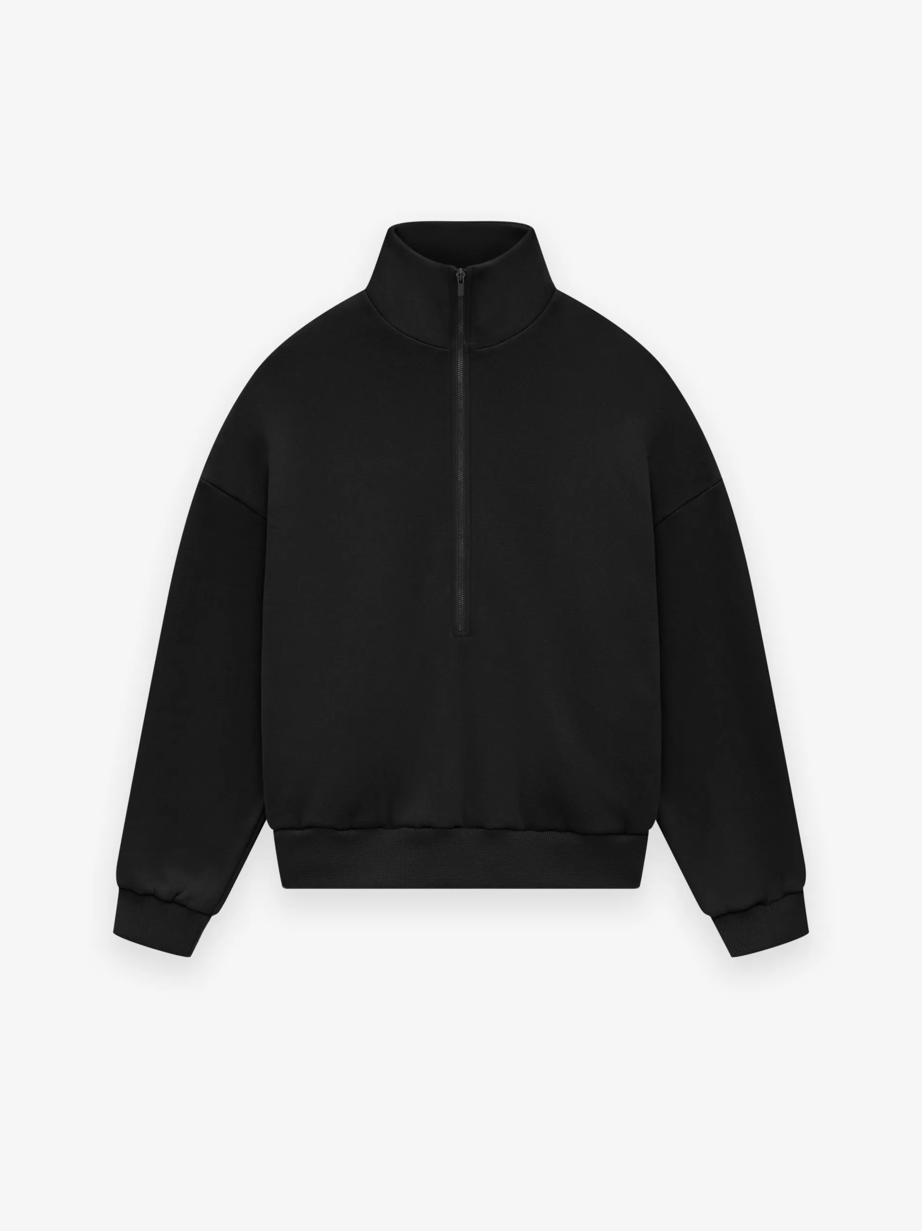 Fleece Half Zip Mockneck