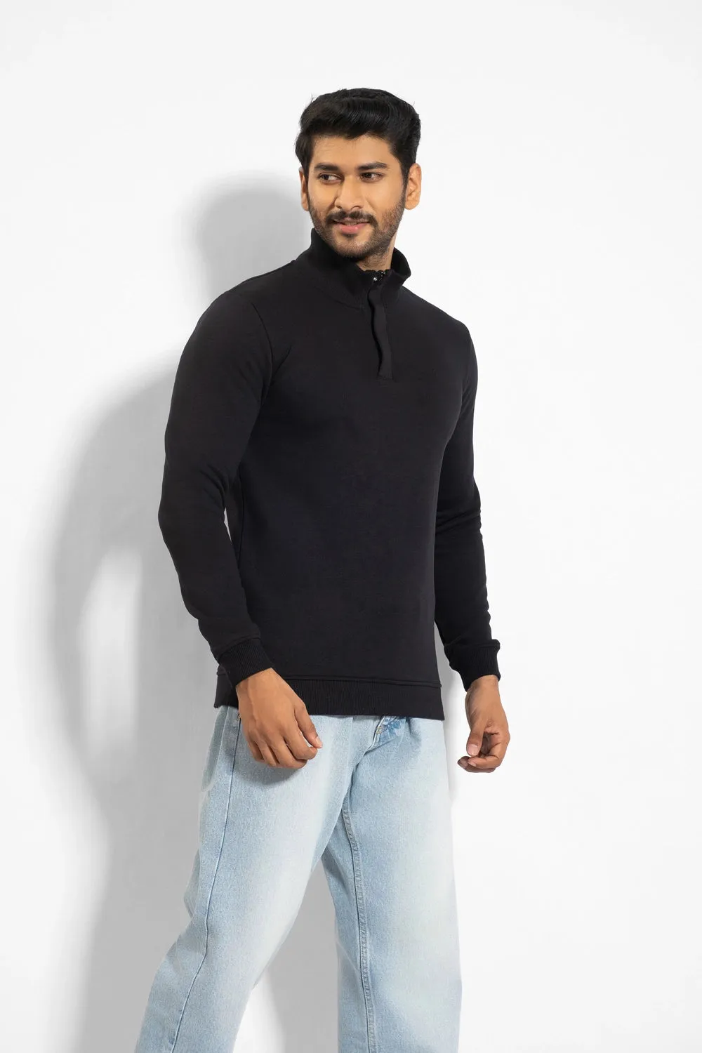 Half Zip Sweatshirt