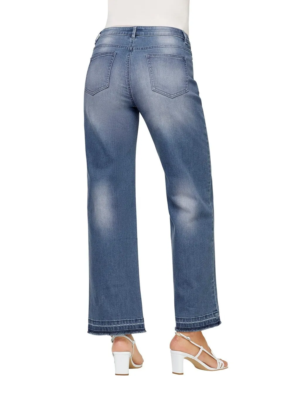 Heine wide leg jeans, blue