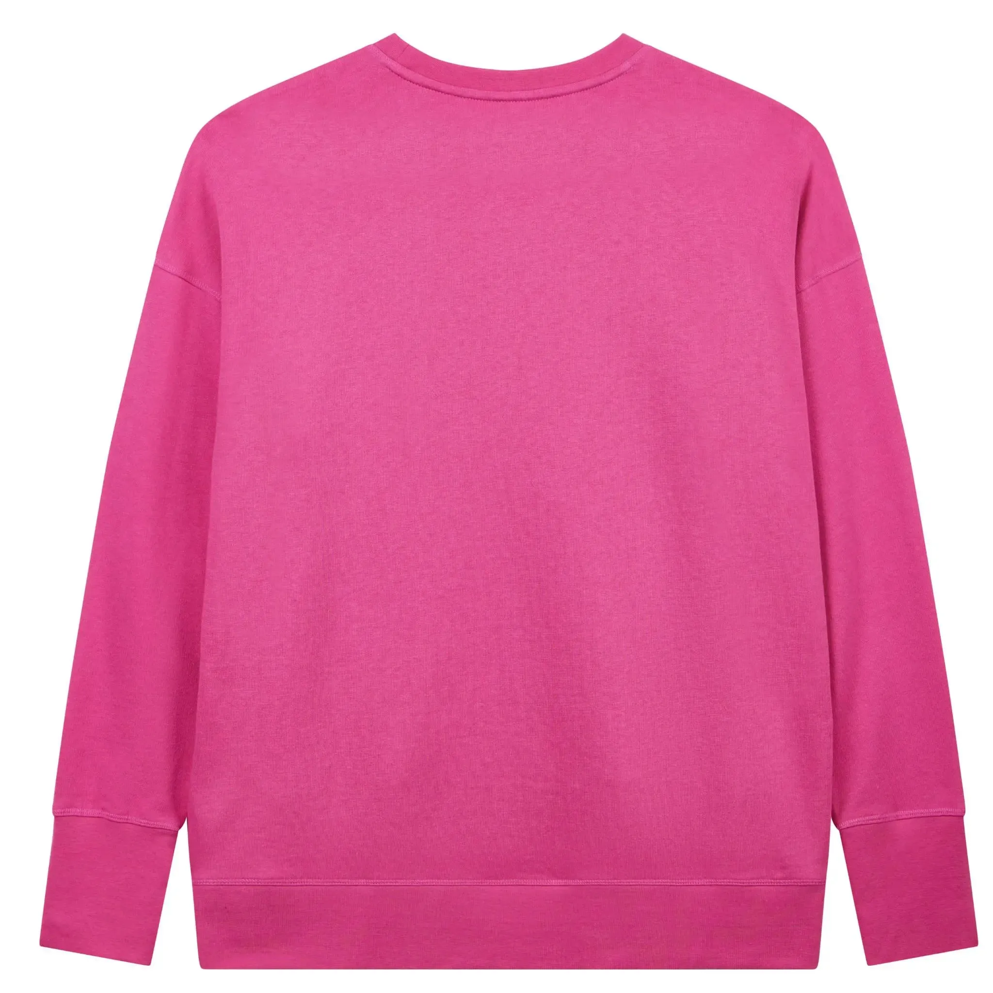 Hot Pink Unisex Longline Sweatshirt