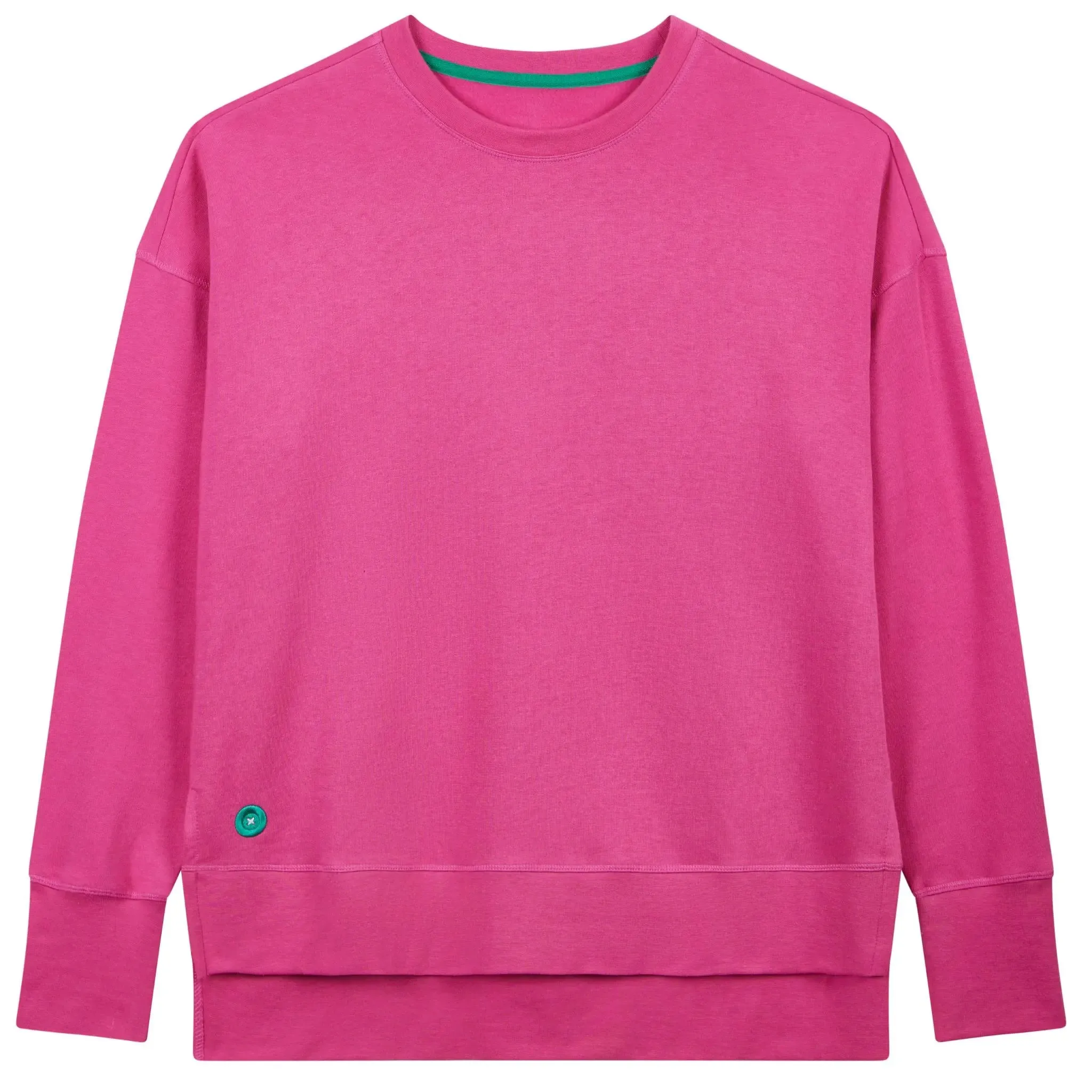 Hot Pink Unisex Longline Sweatshirt