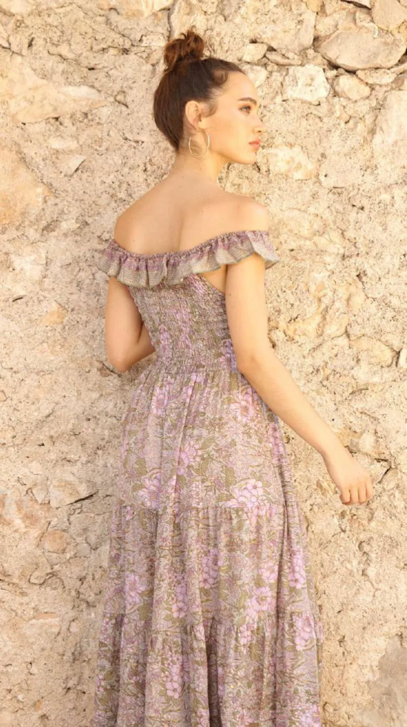 Indira Dress Purple