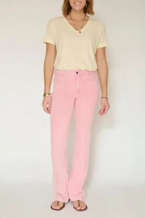 Jean The Diana Vintage Twill - Flamingo