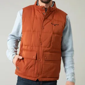 Kimes Ranch Men's Dakota Vest in Rustic Brown