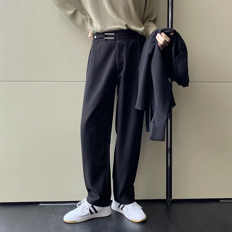 [Korean Style] 3 Colors Wide Straight Pants