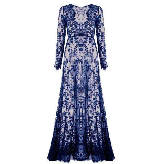 Lace Boho Gown