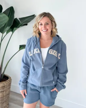 Lake Girl Zip Up Hoodie