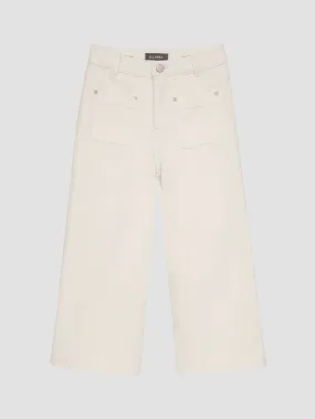 Lily Wide Leg Jeans White