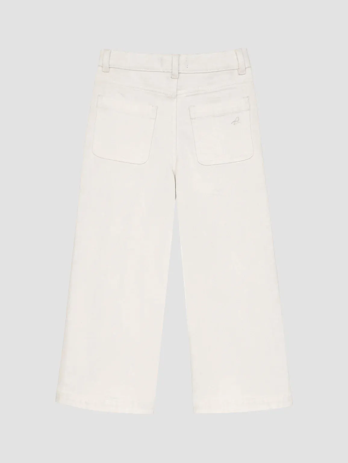 Lily Wide Leg Jeans White