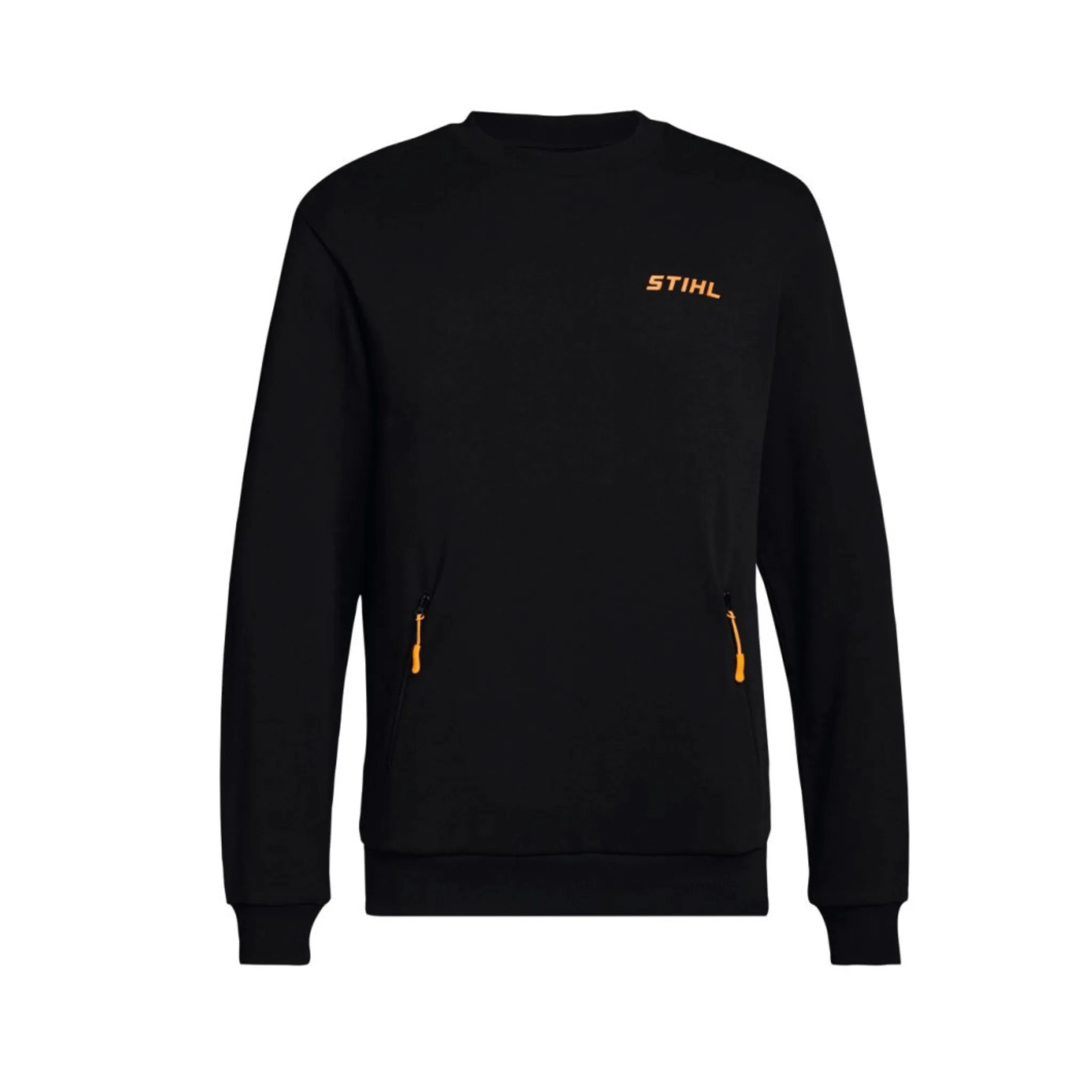 Logo Sweatshirt with Zip-Pockets