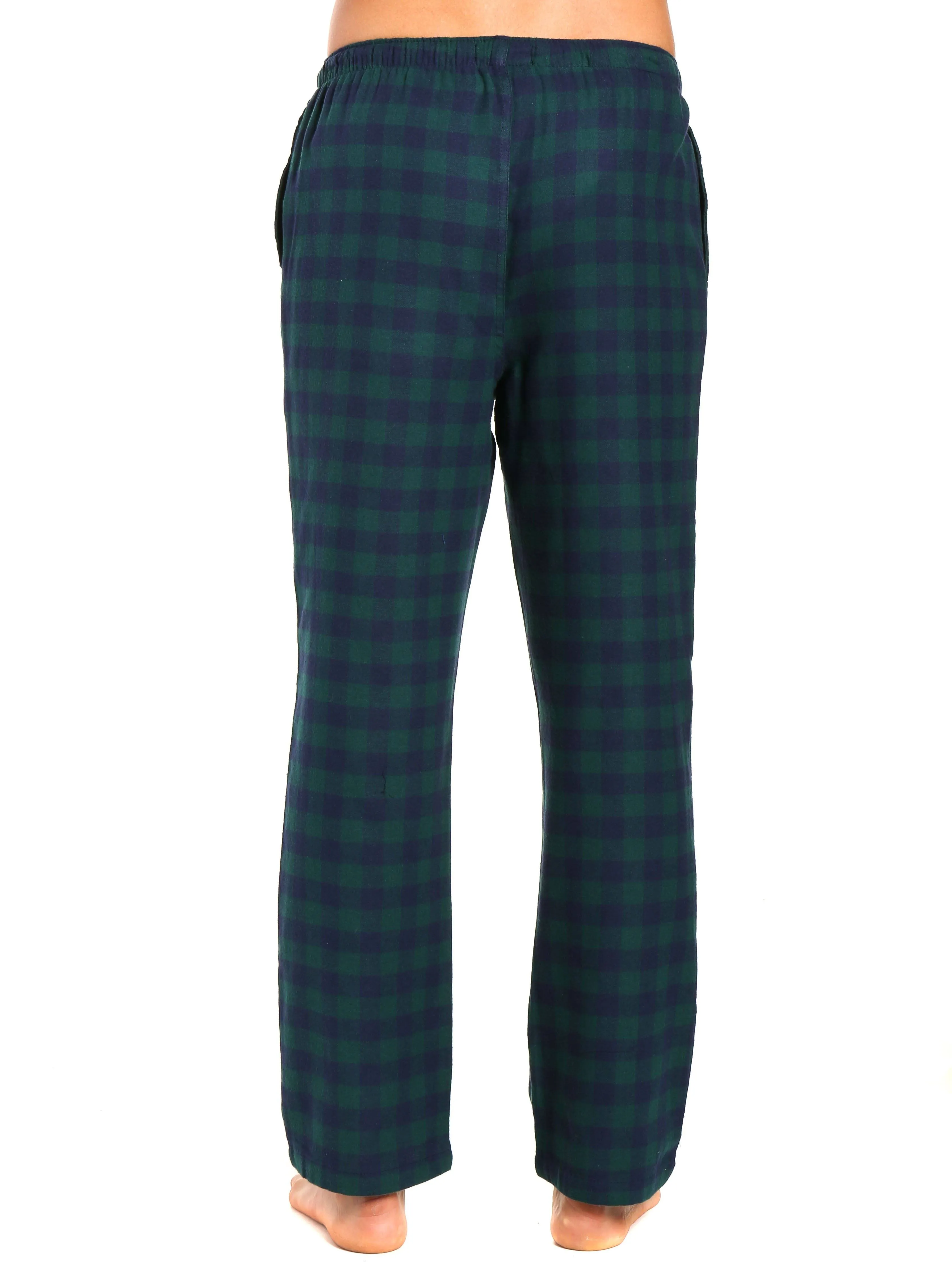 Men's 100% Cotton Flannel Lounge Pants