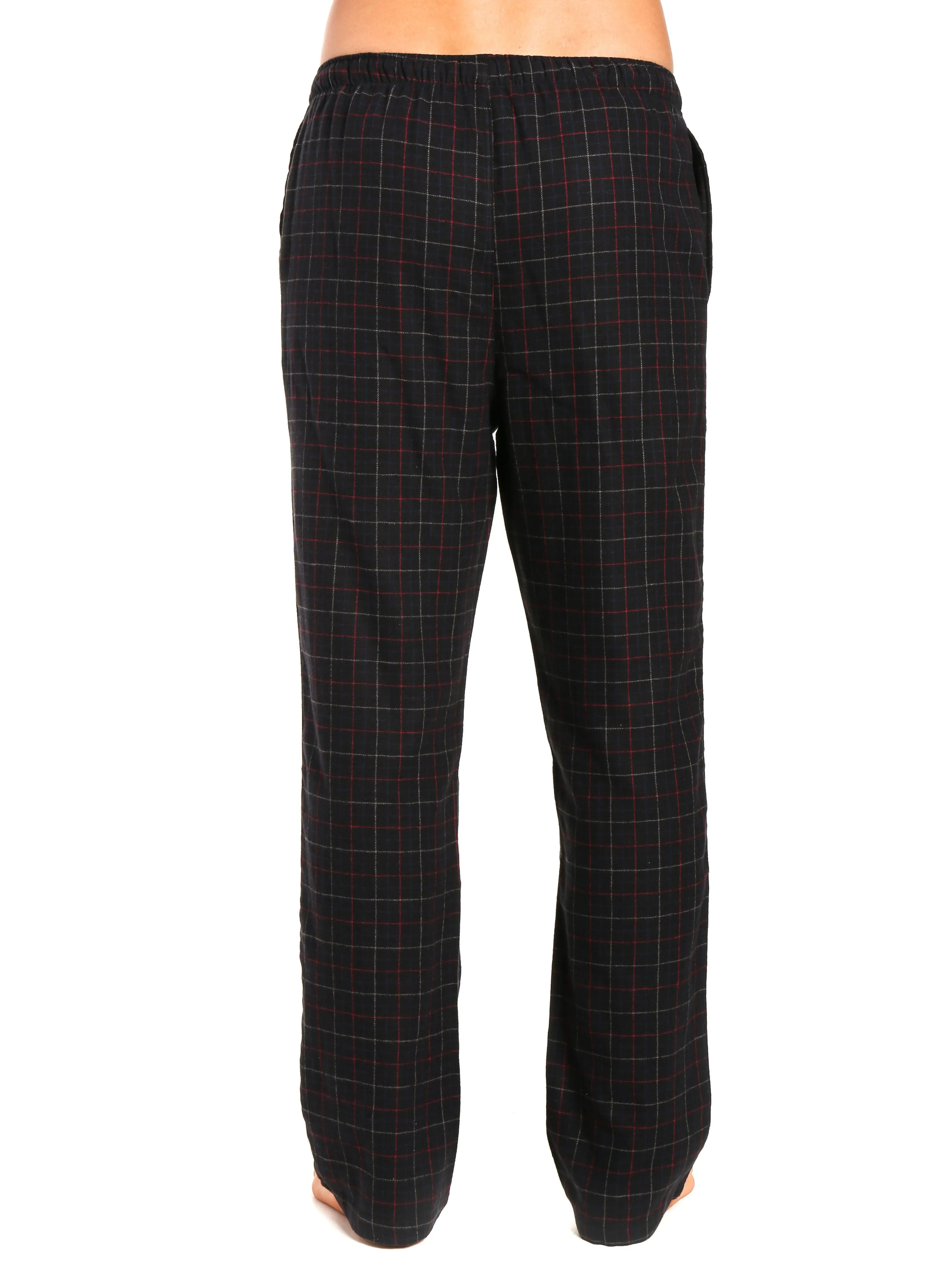 Men's 100% Cotton Flannel Lounge Pants