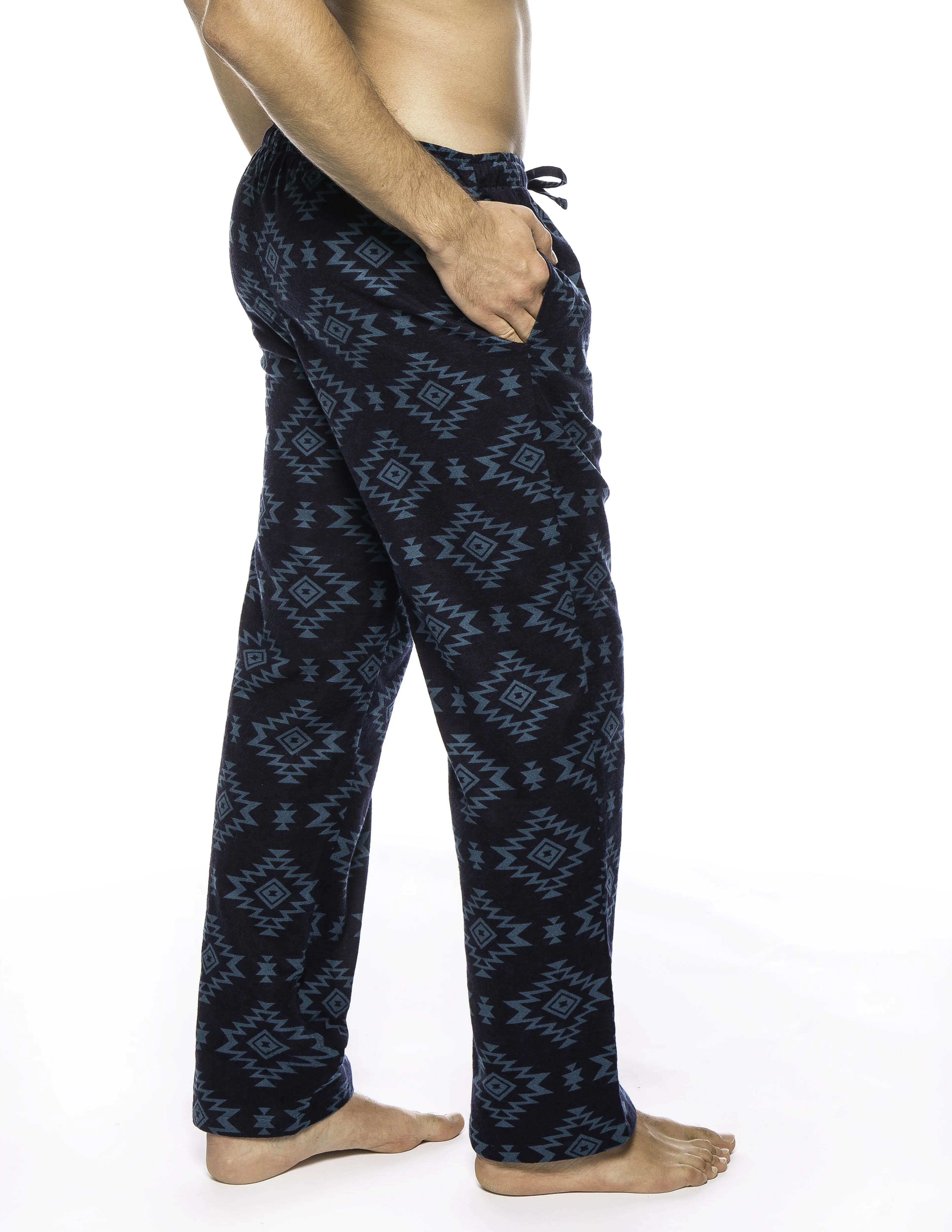 Men's 100% Cotton Flannel Lounge Pants