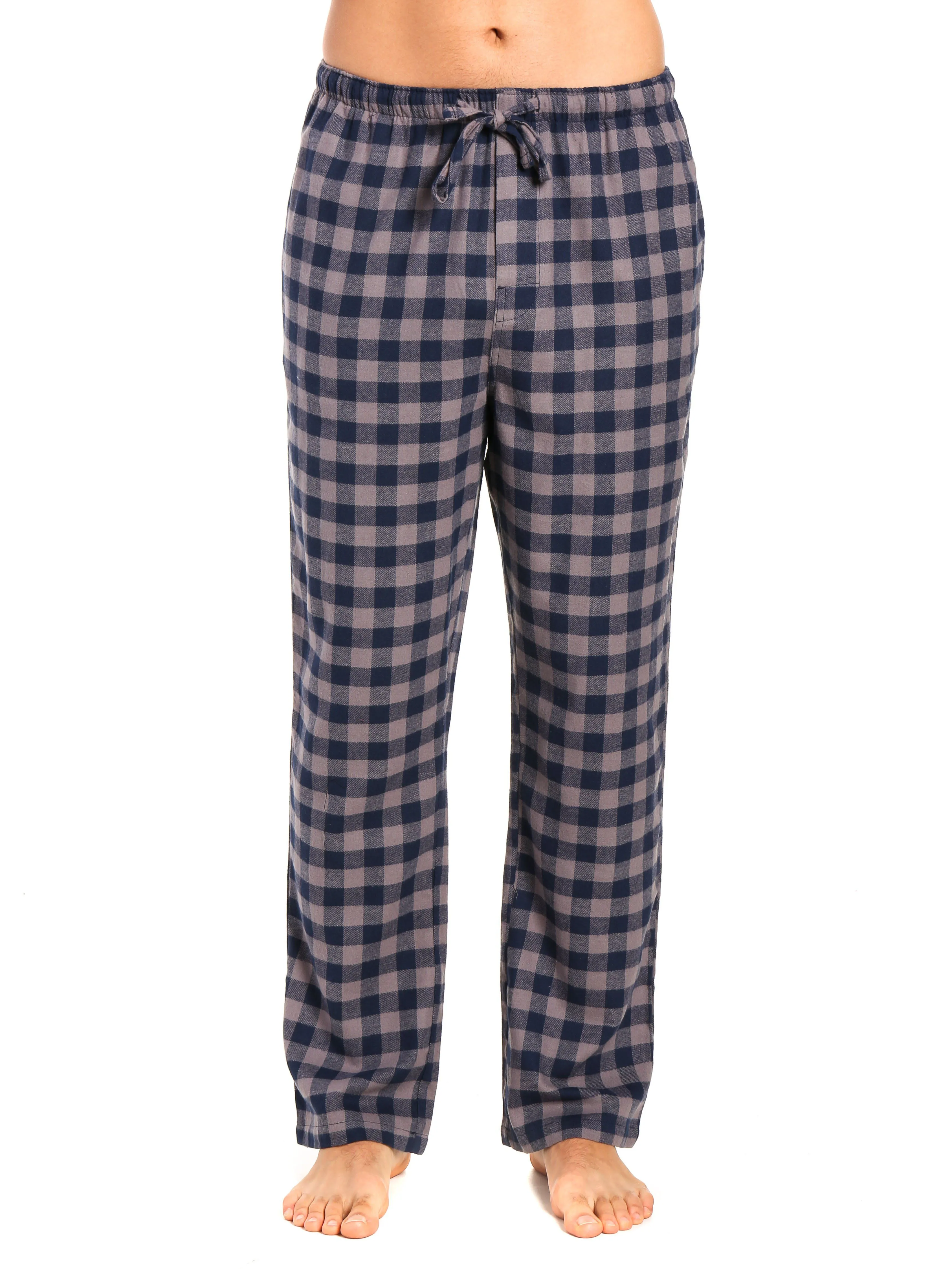 Men's 100% Cotton Flannel Lounge Pants