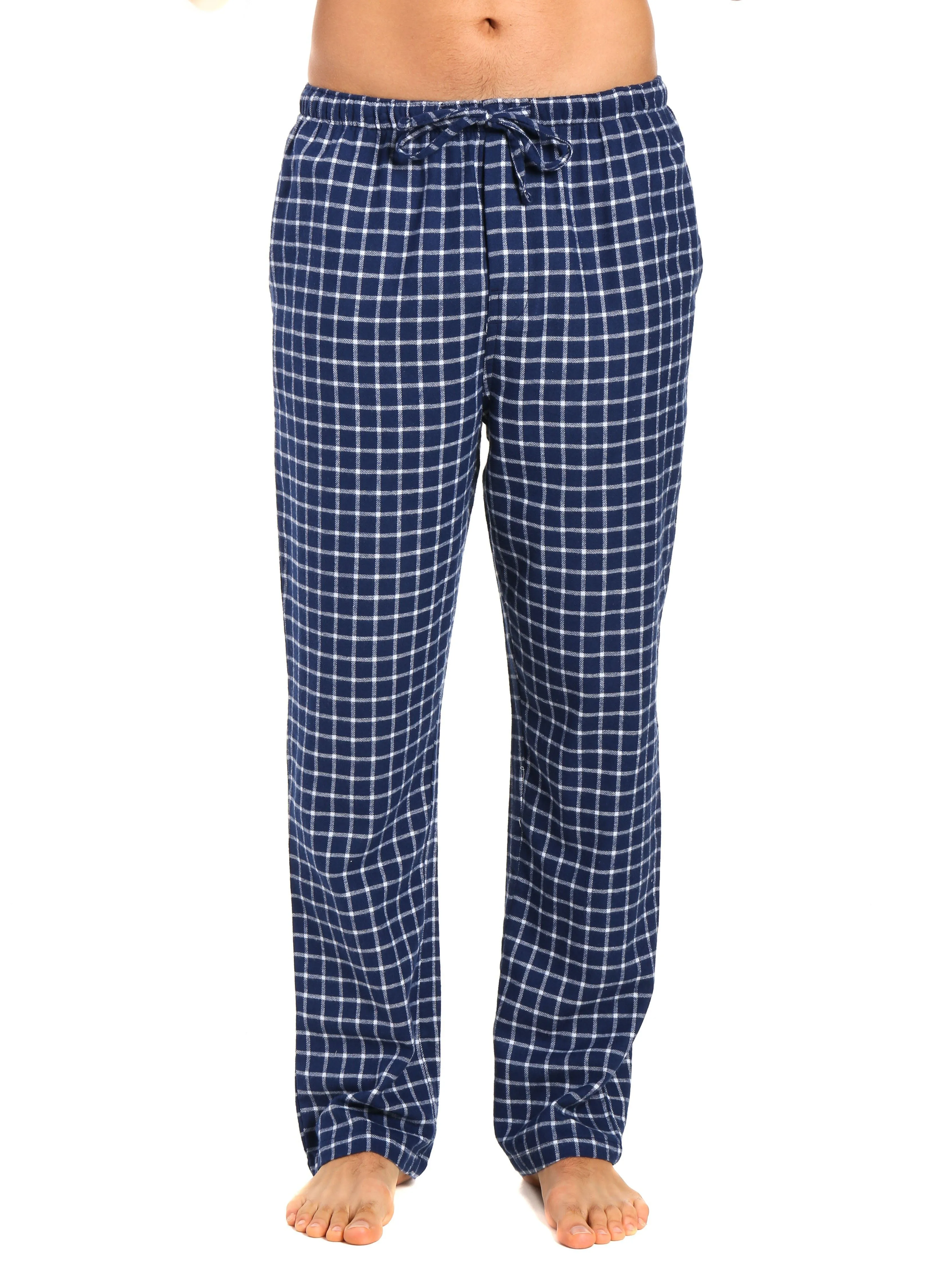 Men's 100% Cotton Flannel Lounge Pants