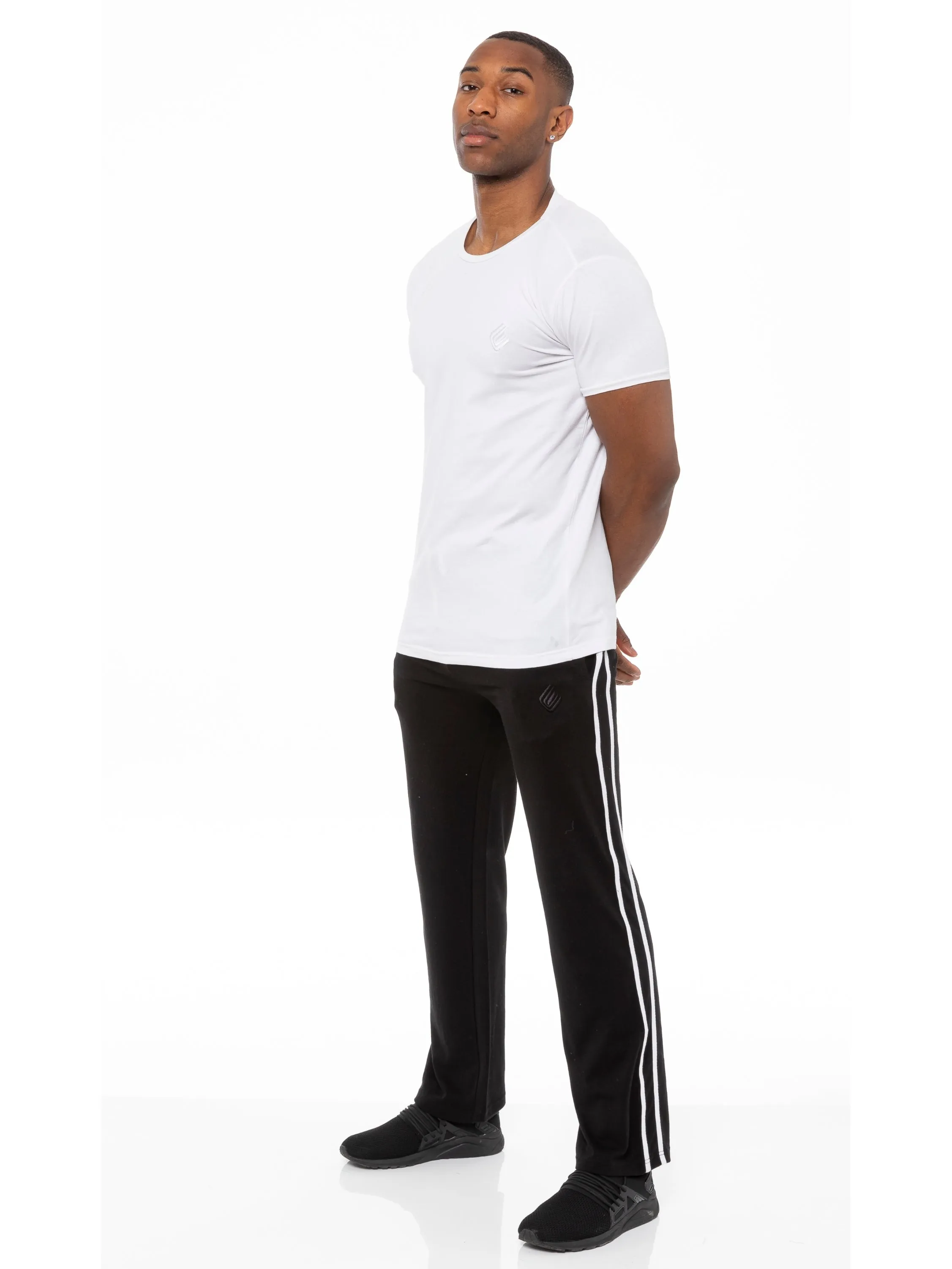 Mens Casual Striped Pyjama Lounge Pants | ENZO Designer Menswear