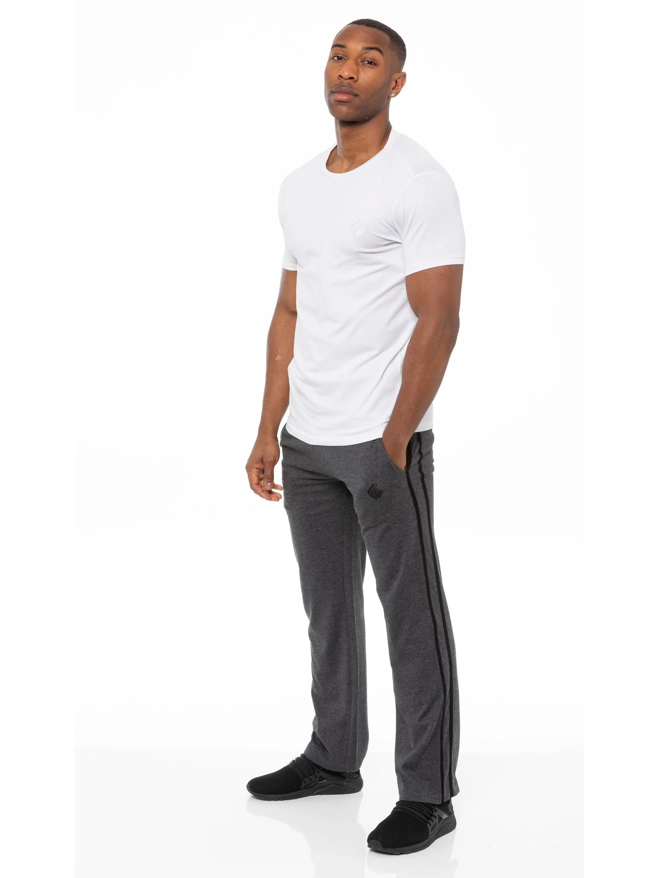 Mens Casual Striped Pyjama Lounge Pants | ENZO Designer Menswear