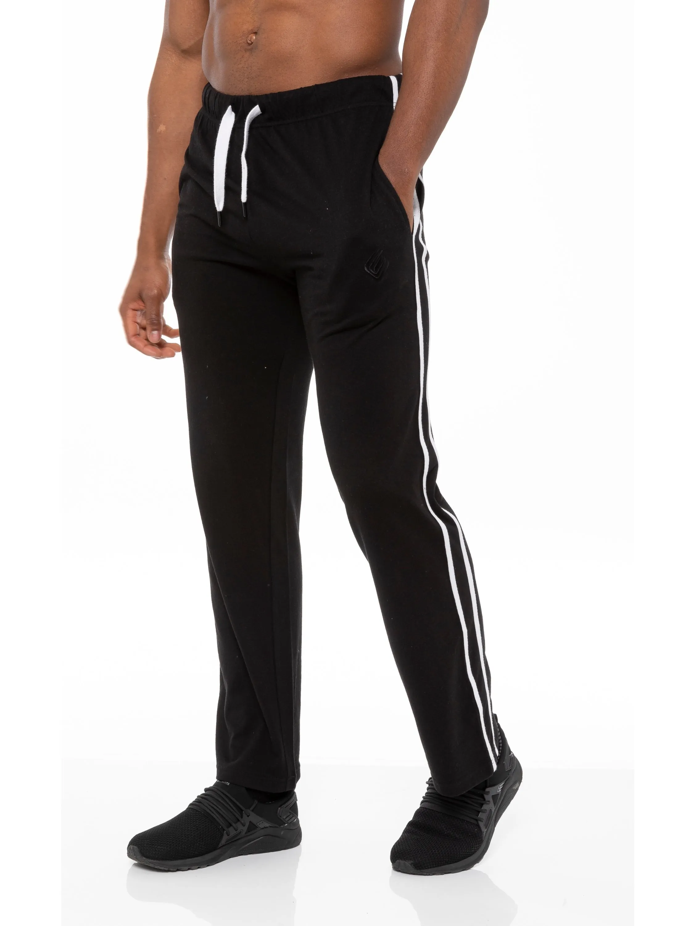 Mens Casual Striped Pyjama Lounge Pants | ENZO Designer Menswear