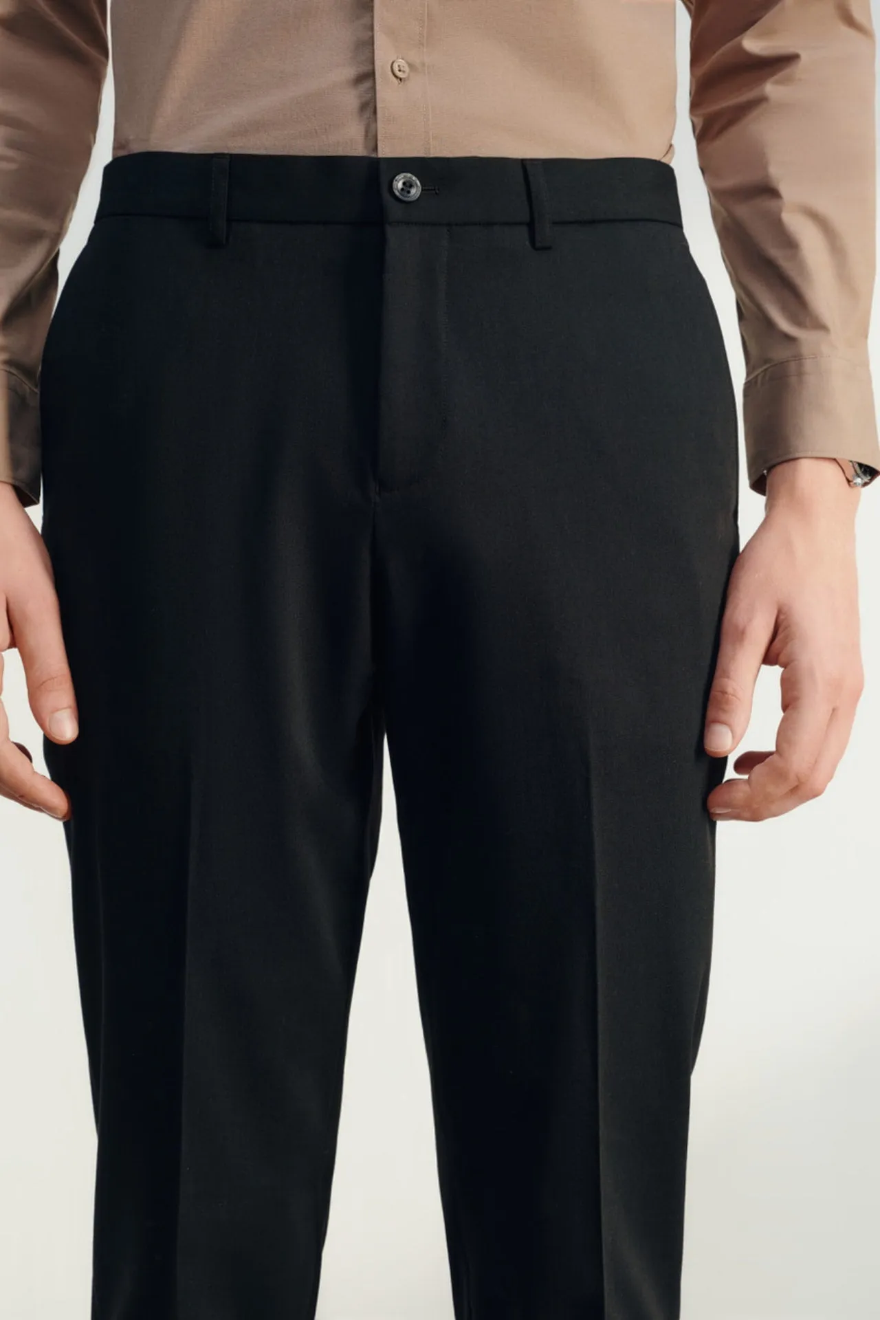 Multi-Way Stretch Smart Fit Twill Suit Pants