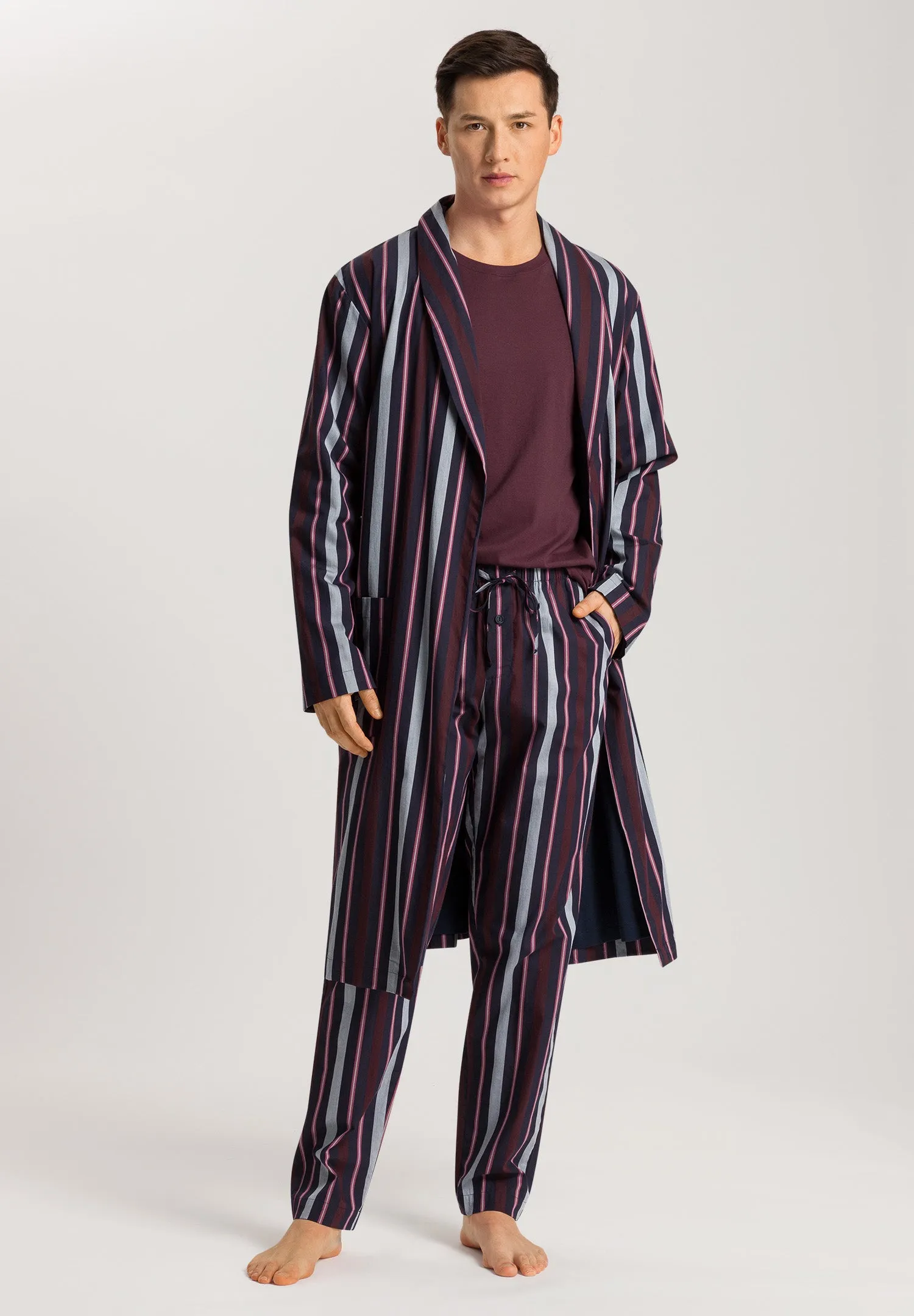 Night And Day Cotton Woven Pajama Pants | Superior Stripe 75114-2888