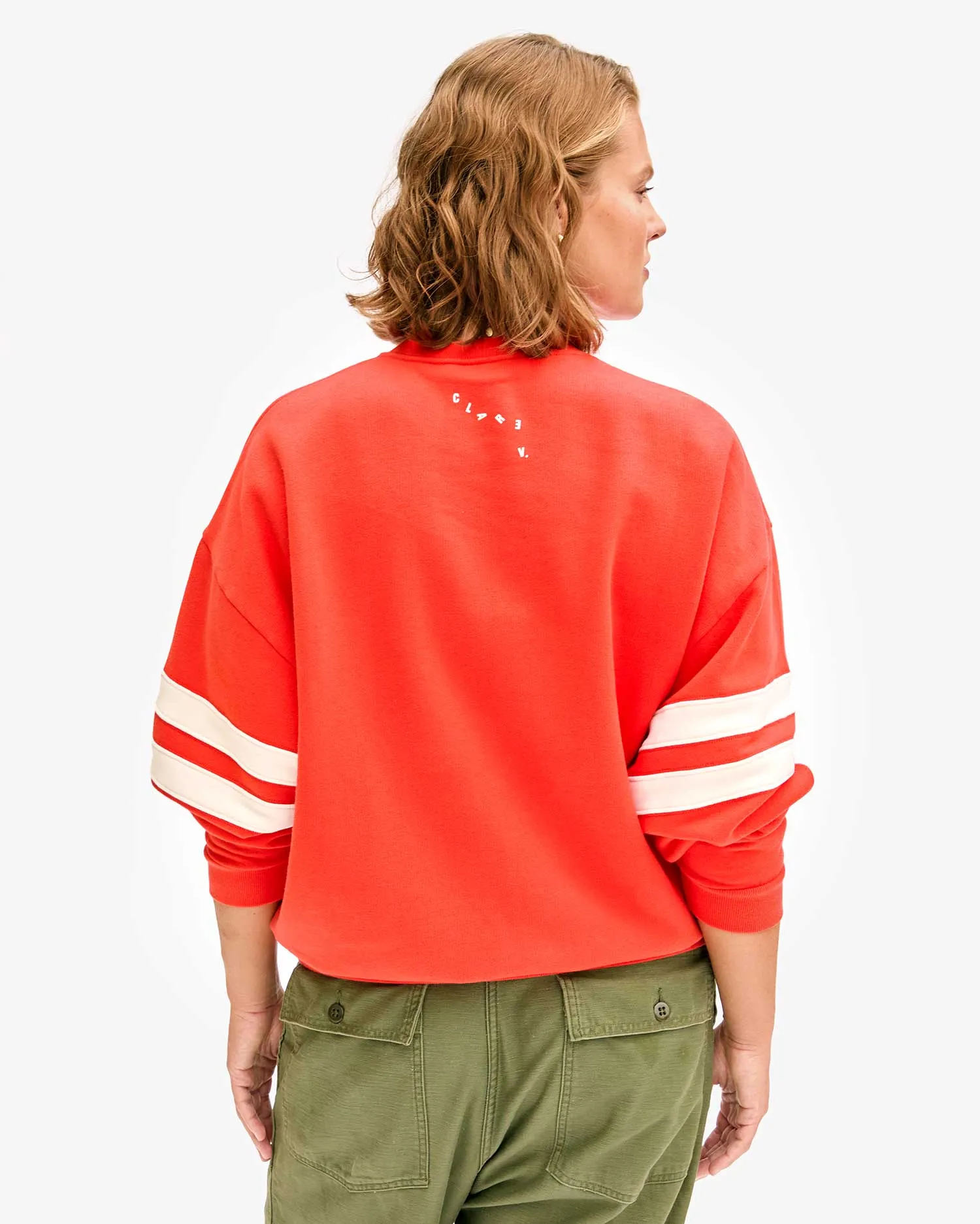 Oversized Varsity Sweatshirt