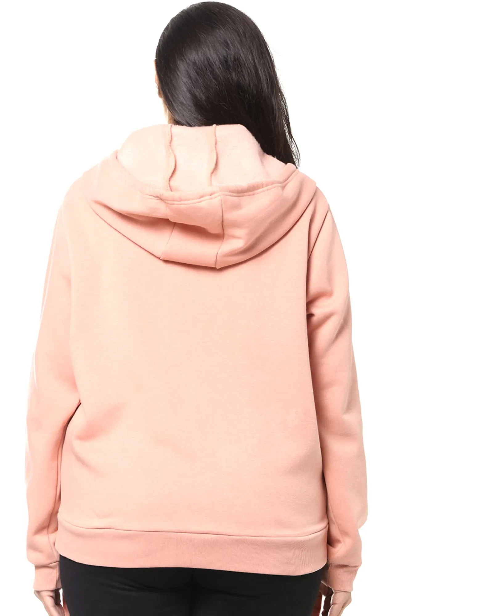 Peach "Killing It" Front Zipper Sweatshirt | Peach