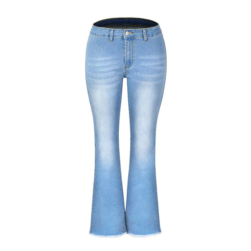 Retro Vibe Wide Leg Denim Pants for Women