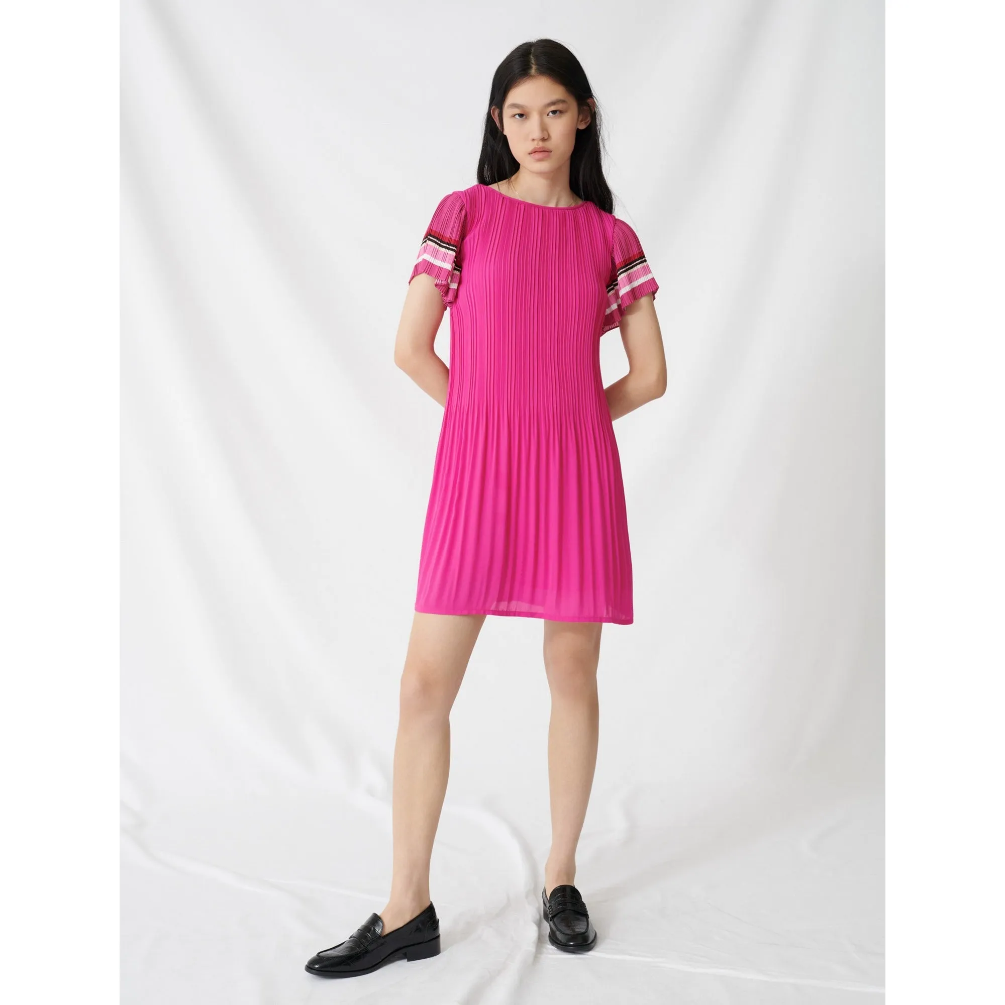 Rolini Dress - Fuchsia