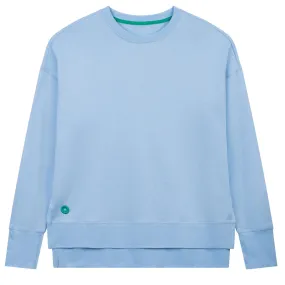 Sky Blue Unisex Longline Sweatshirt