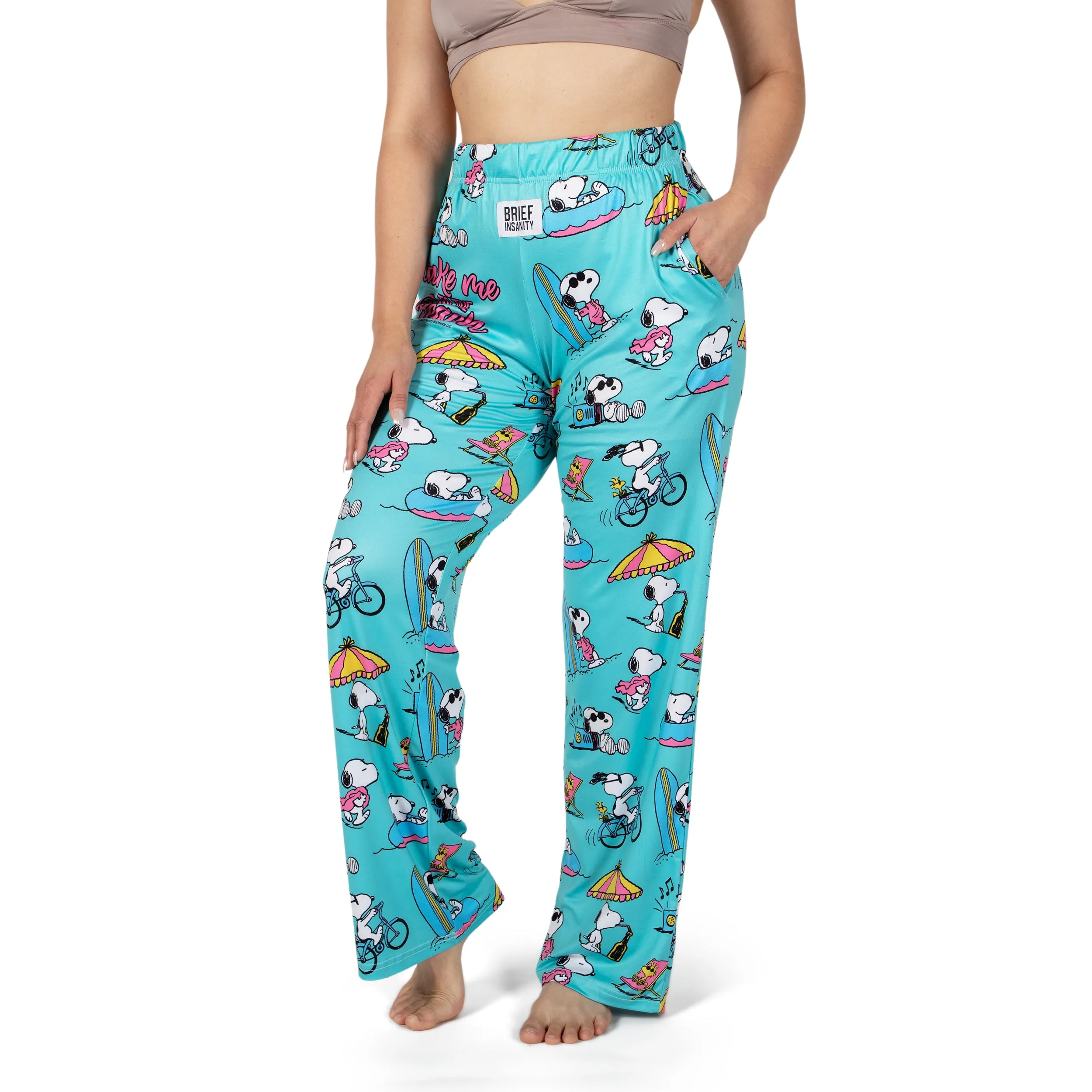 Snoopy Take Me to the Beach Lounge Pants