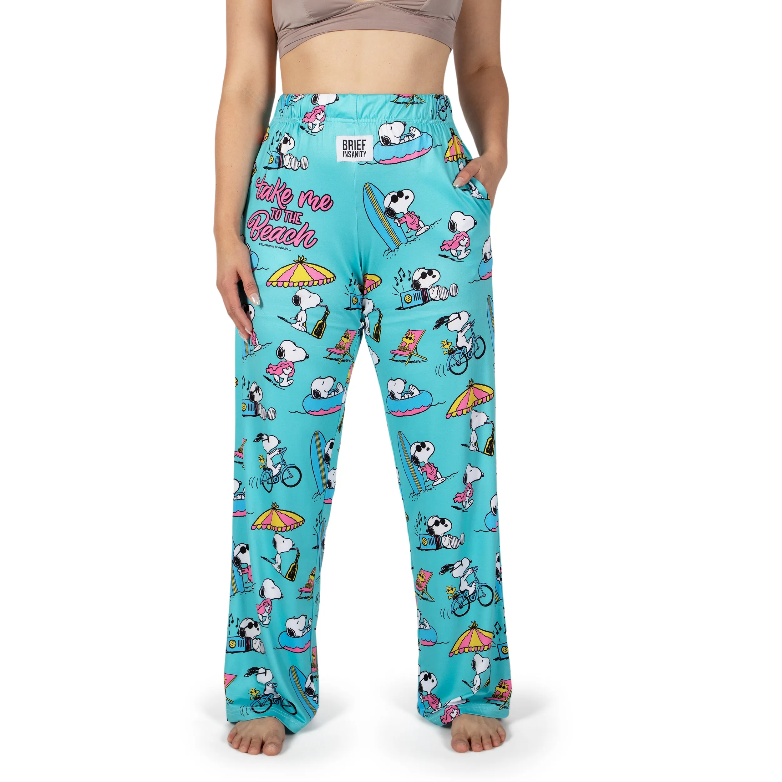 Snoopy Take Me to the Beach Lounge Pants