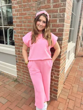 Spring Set Pants in Pink