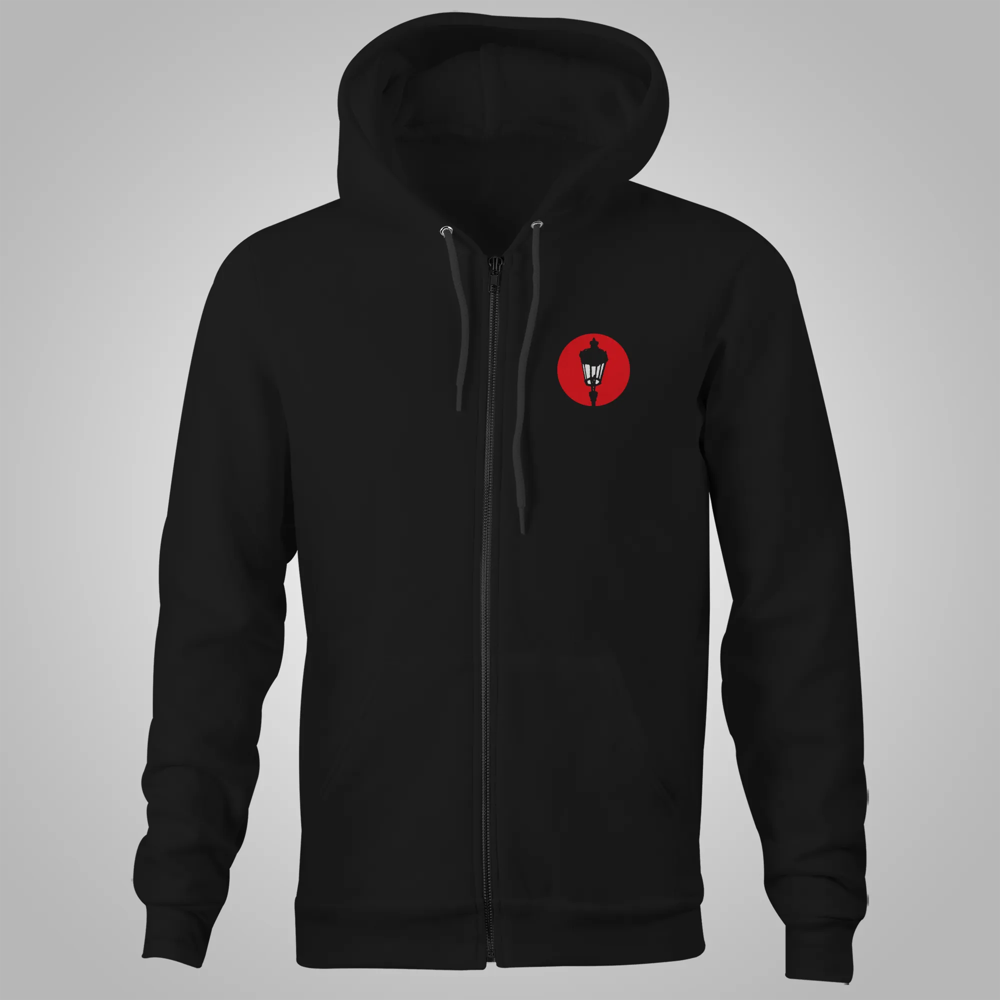 Streetlight Manifesto "The Long Summer Night Profile" Zip-Up Hoodie (Black)