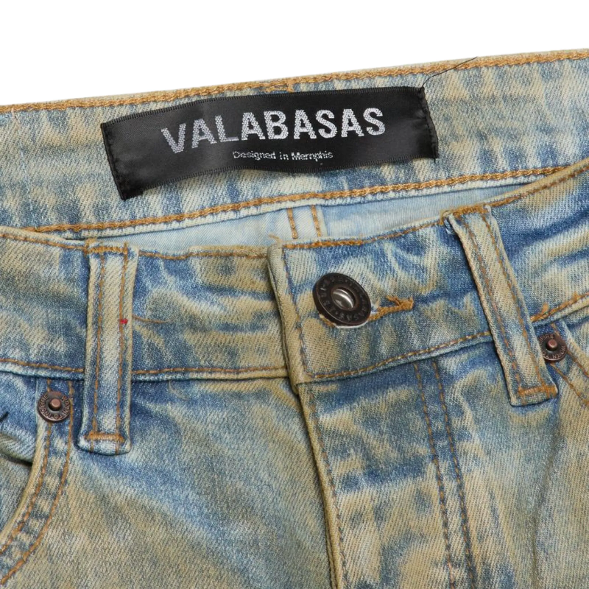 Valabasas "Kneeboard" Baggy Denim Jean (Vintage Wash)