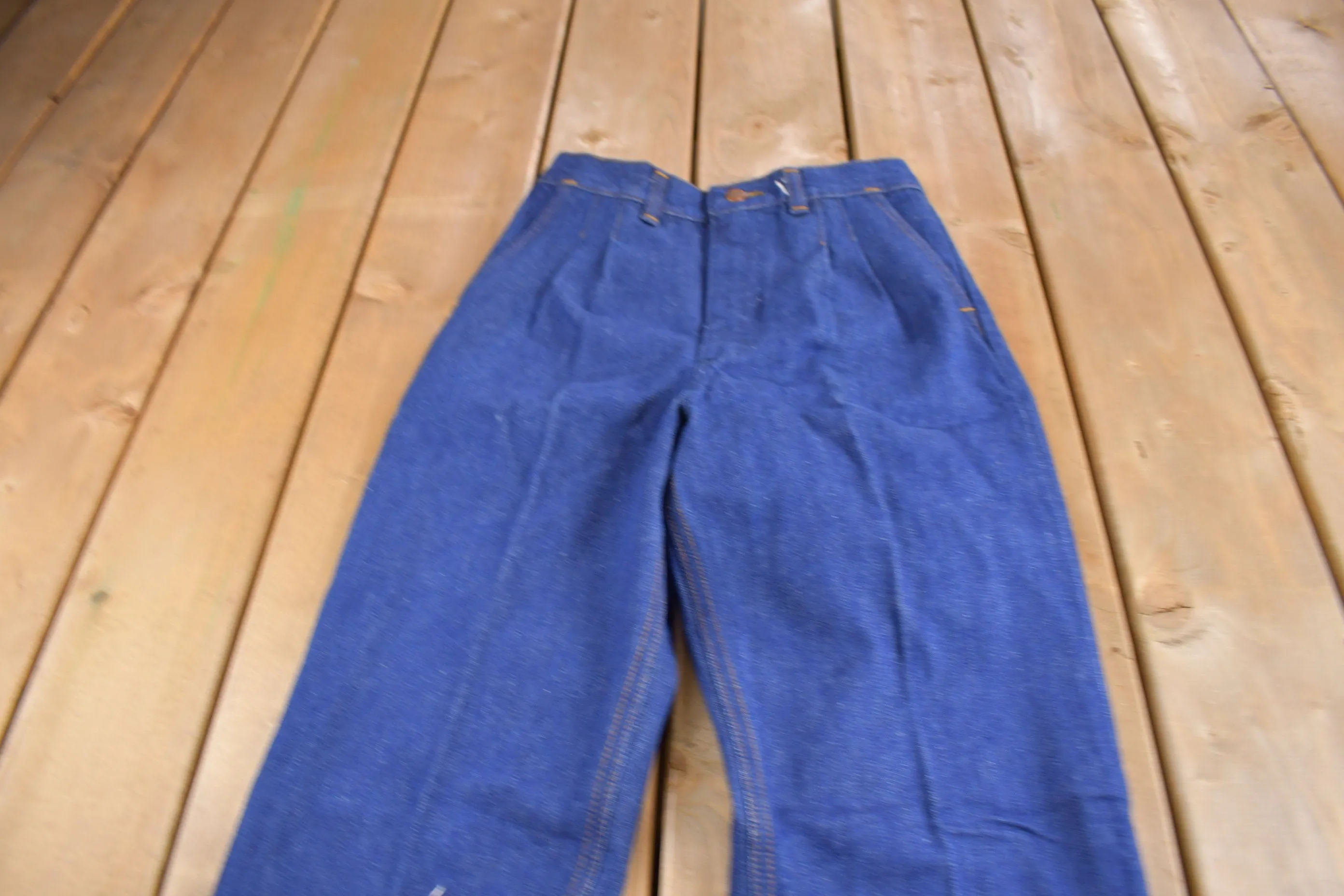 Vintage 1970s Deadstock Wrangler Boot Cut Women's Jeans Size 28 x 32