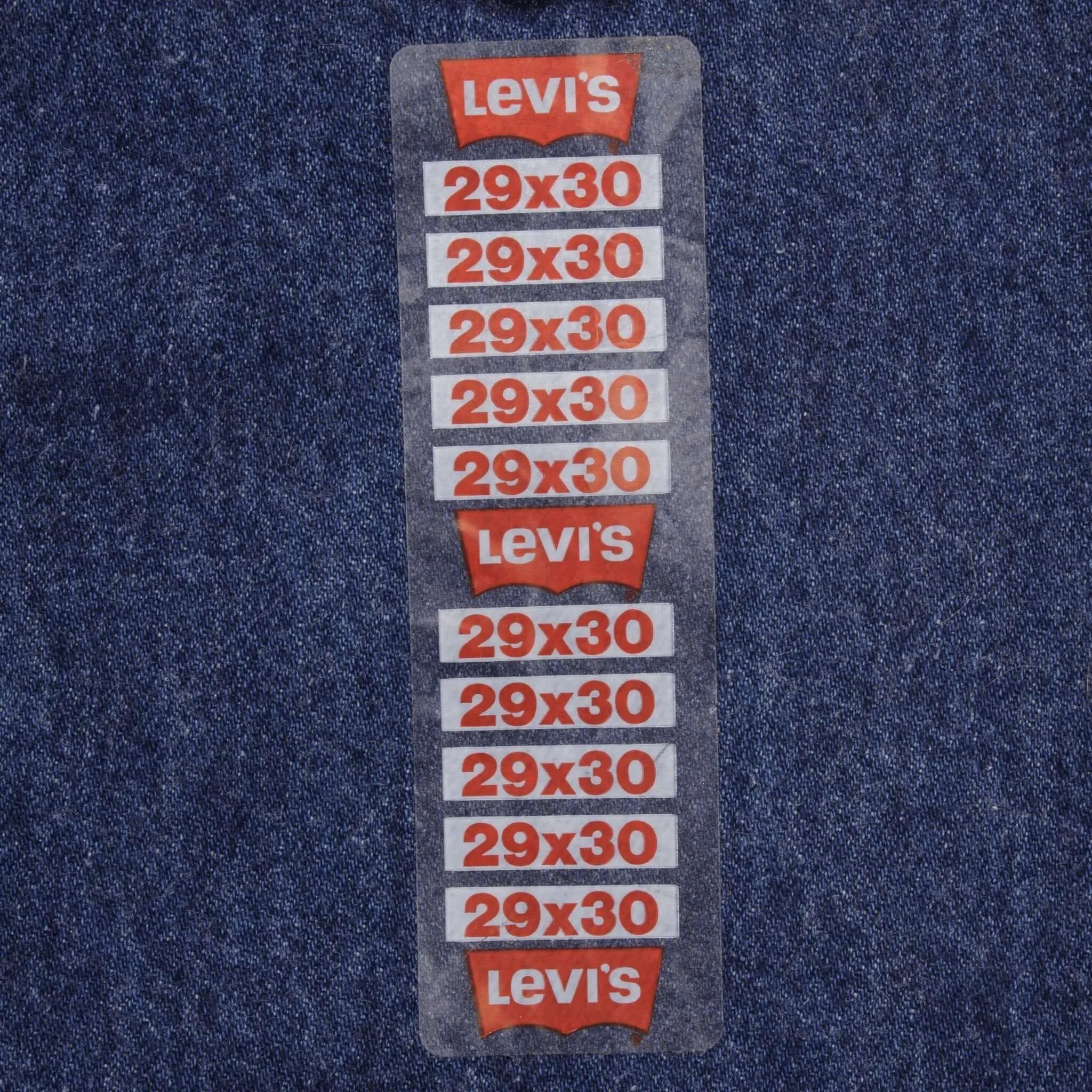 VINTAGE LEVIS 501 PRESHRUNK JEANS 1987 SIZE W29 L30 MADE IN USA DEADSTOCK