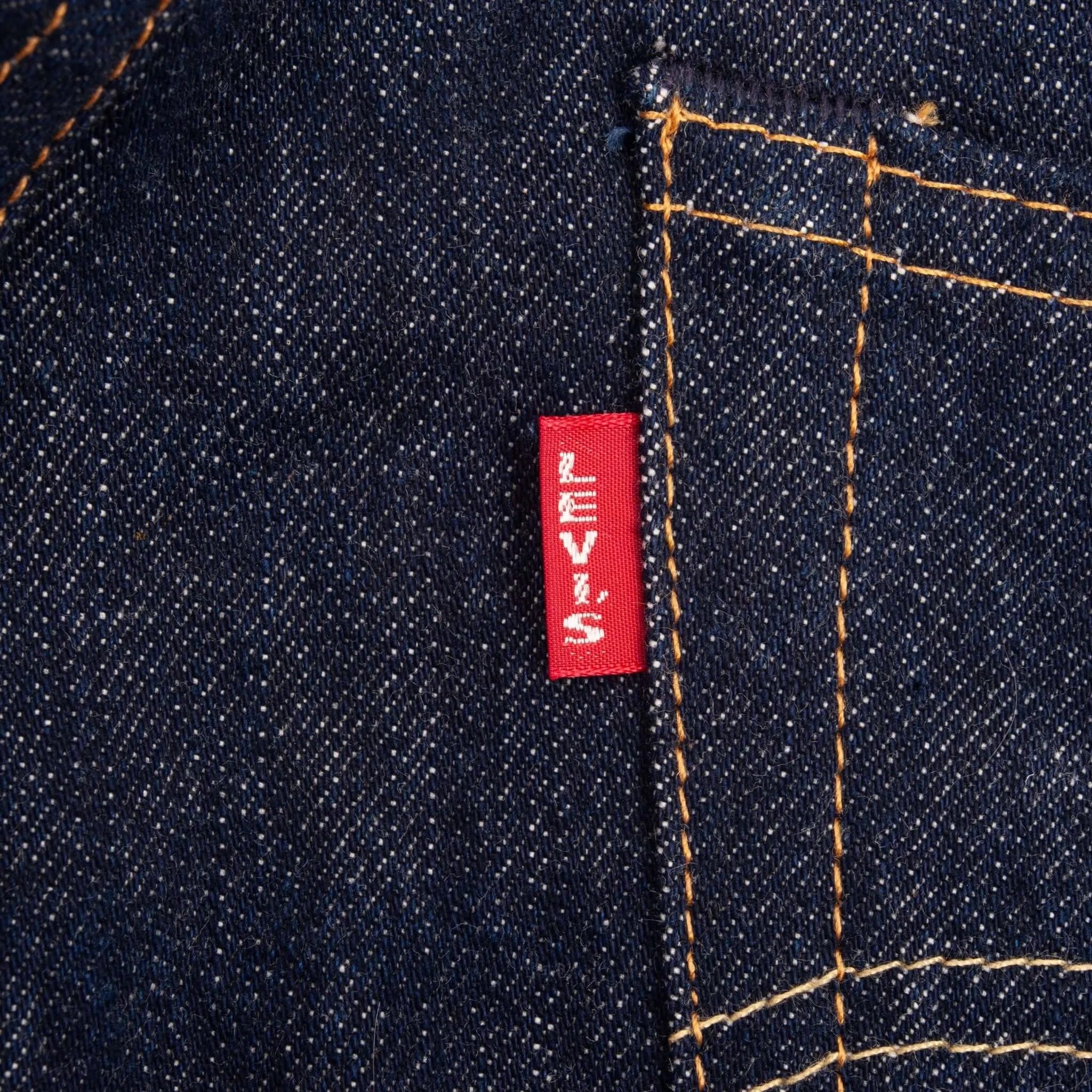 VINTAGE LEVIS BIG E 501XX LVC JEANS INDIGO RIVET SELVEDGE 2000S 32X34 MADE USA